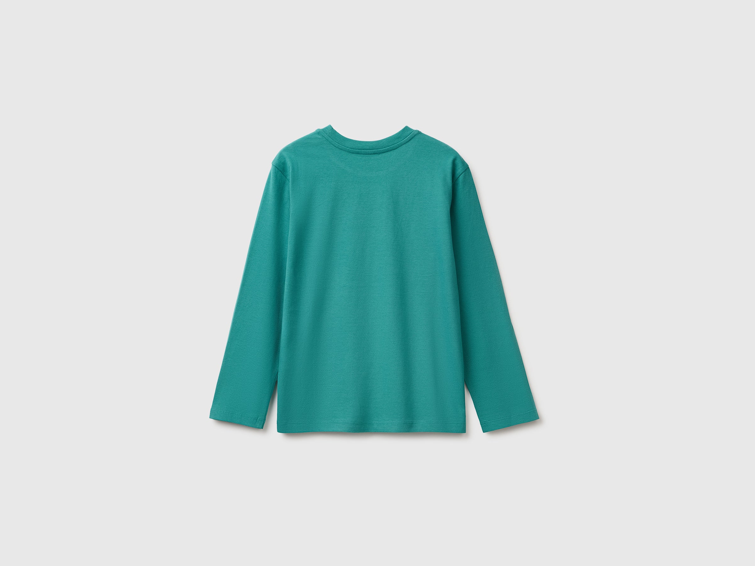 United Colors of Benetton maglietta cotone organico manica lunga M