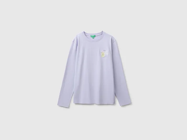 United Colors of Benetton Organic Cotton T-Shirt maglia cotone bio L