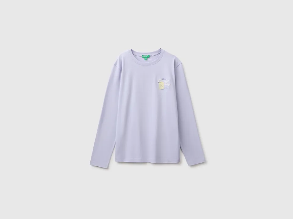 United Colors of Benetton Organic Cotton T-Shirt maglia cotone bio L