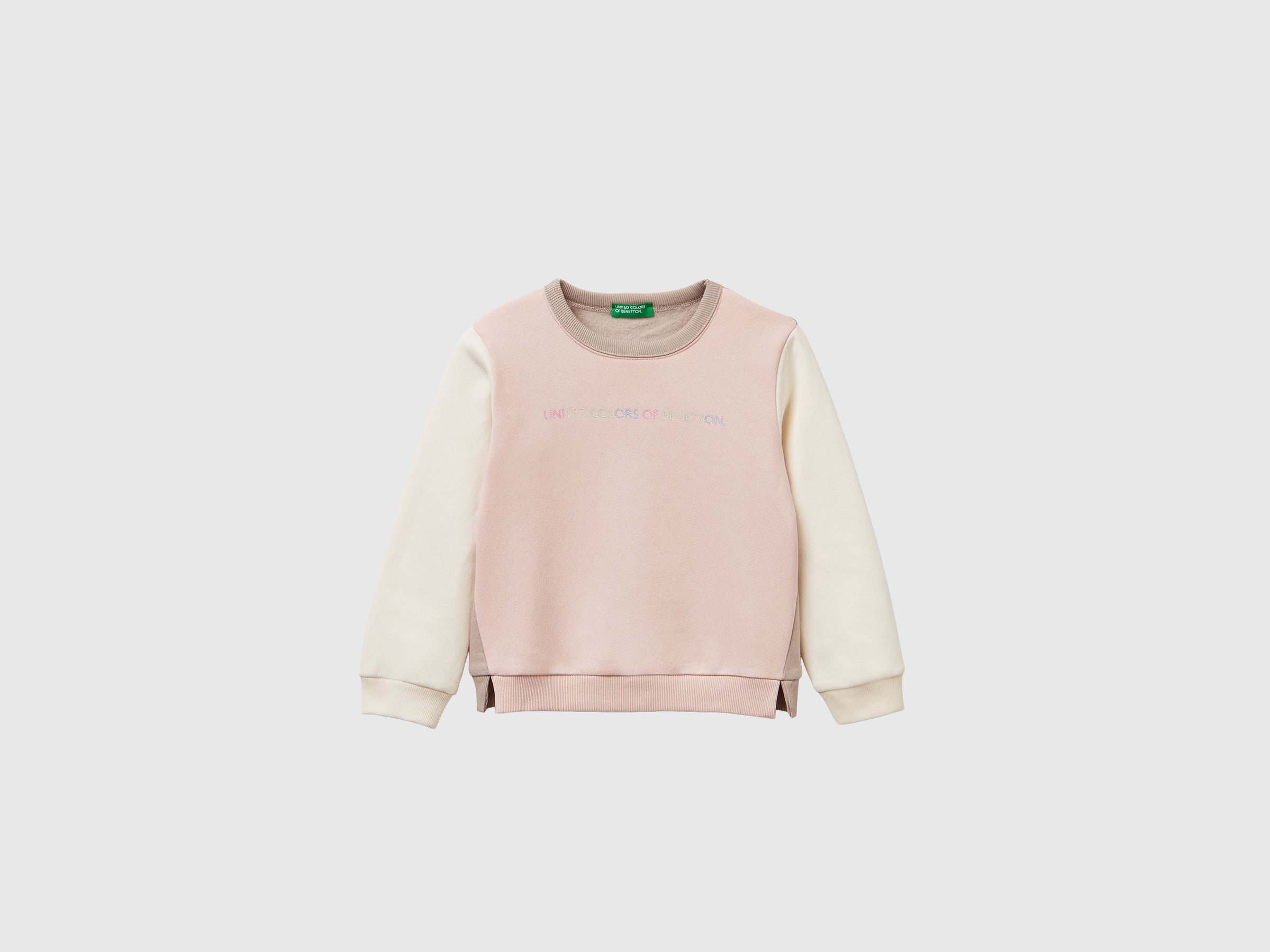 United Colors of Benetton Pullover glitter felpa cotone 104