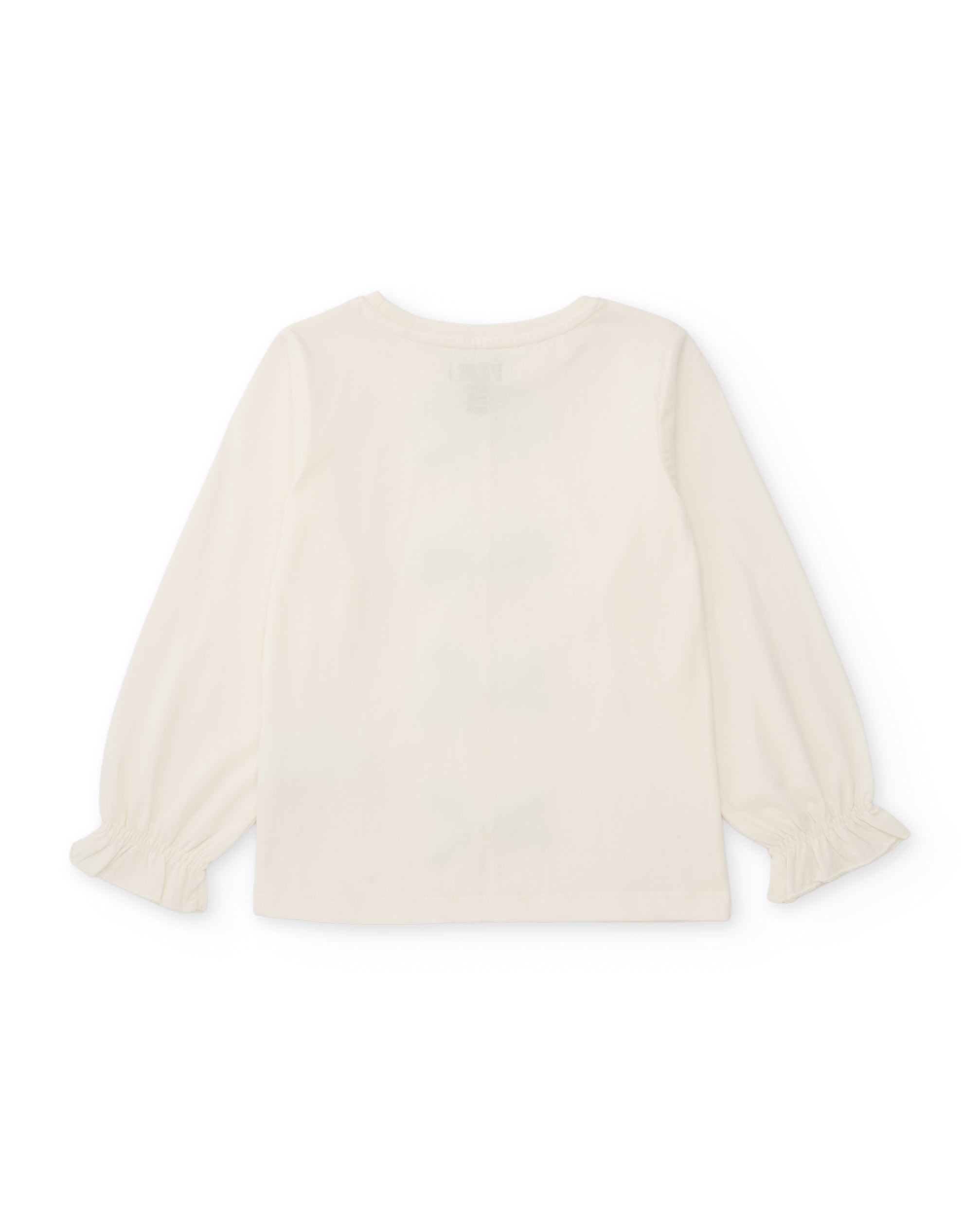 TucTuc Magliette maglietta bambina bianco fiocchi cotone
