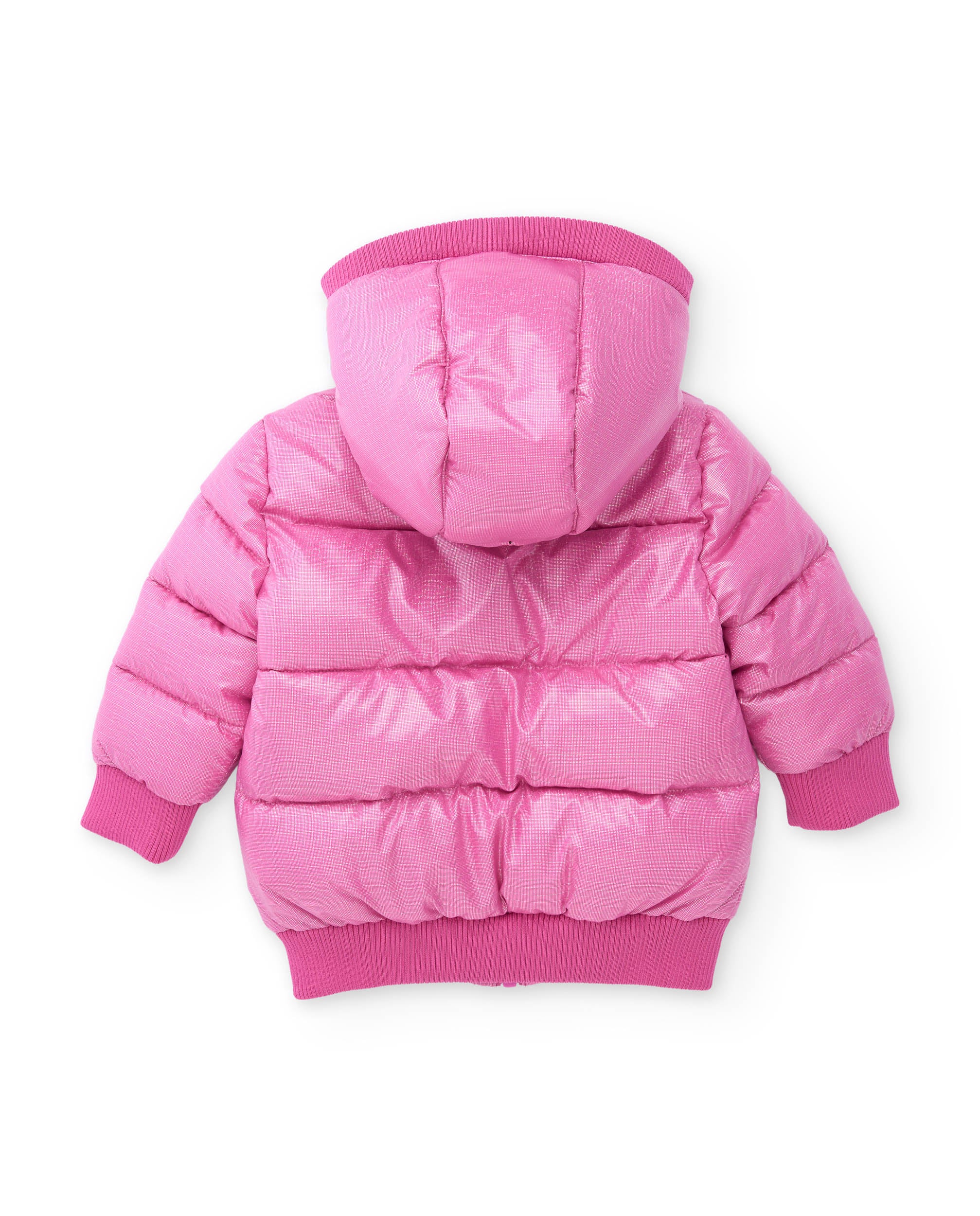 TucTuc Cappotti piumino bambina rosa imbottito con cappuccio