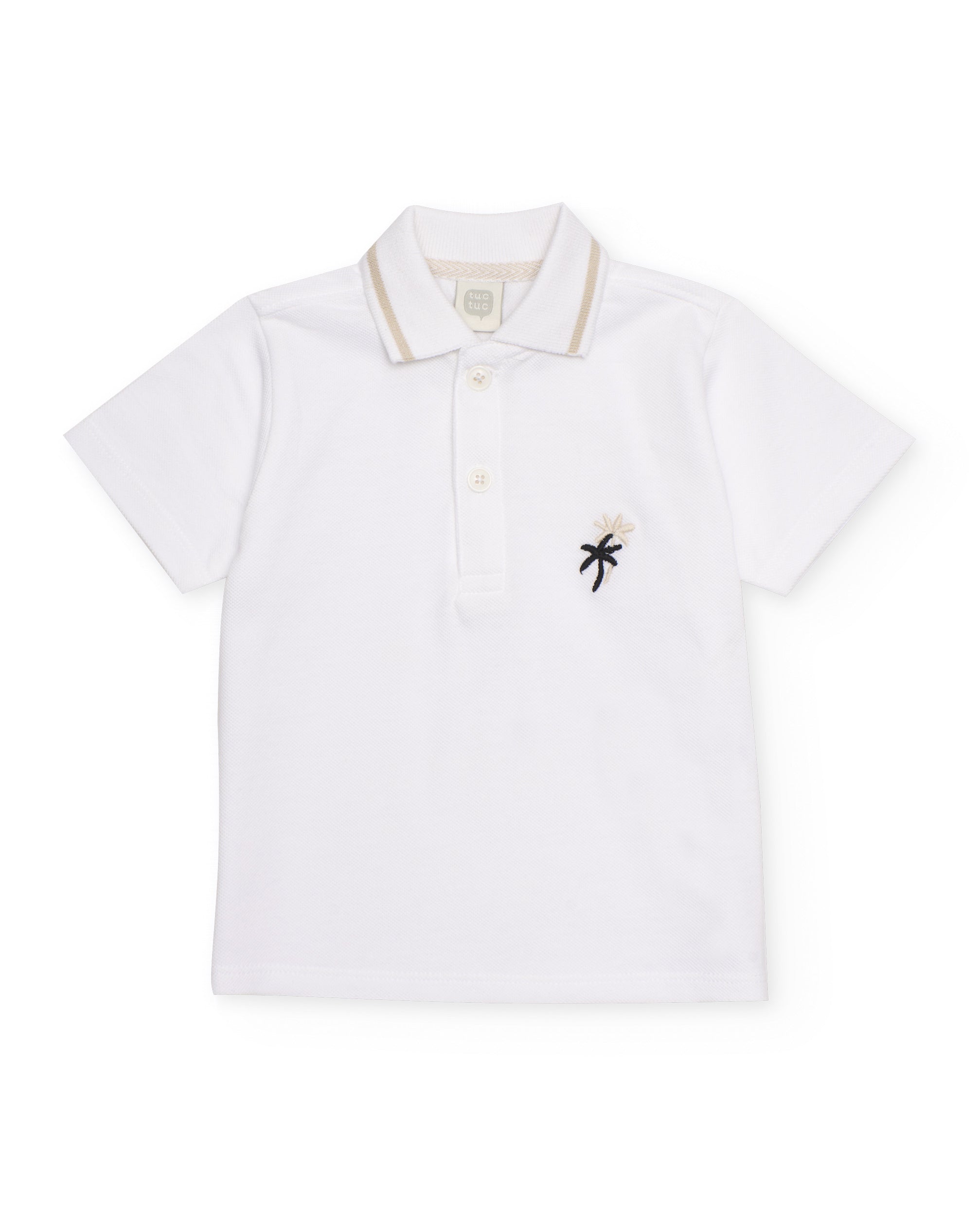 TucTuc Camicette polo maglia bimbo bianco 12 mesi