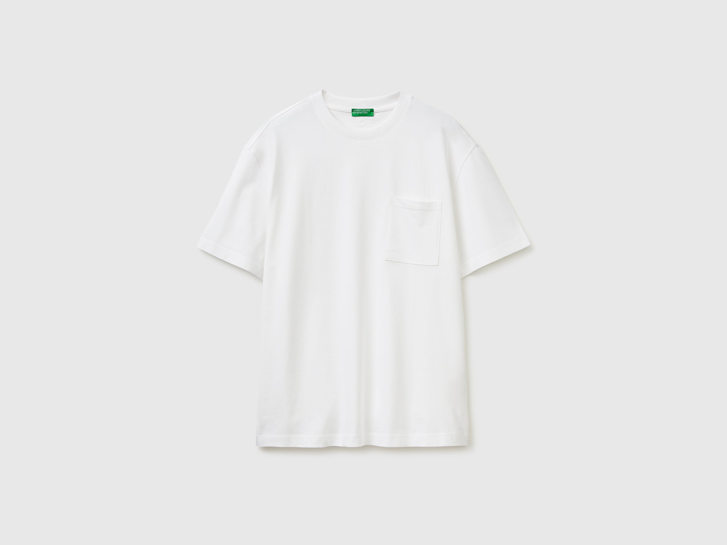 United Colors of Benetton t-shirt taschino maglietta cotone bio