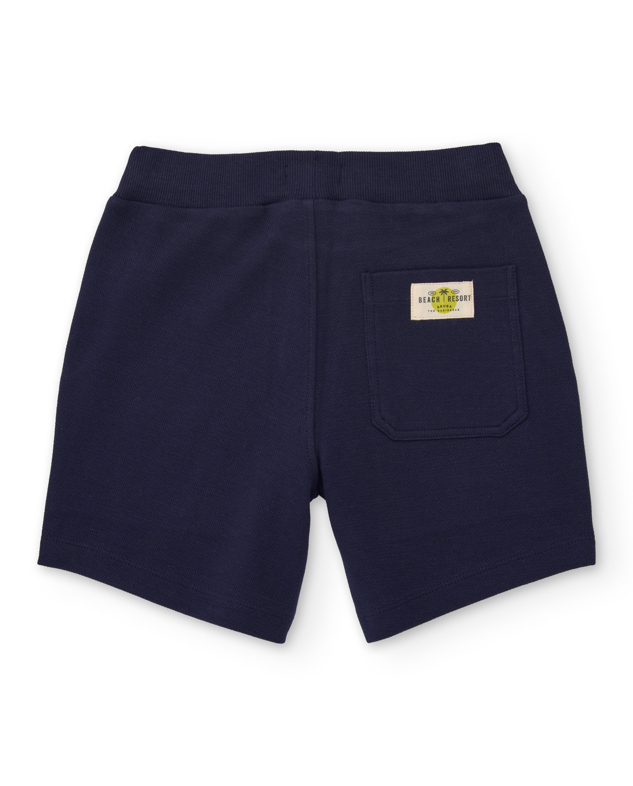 TucTuc Completi completo bambino blu stampa tropicale 2 pezzi