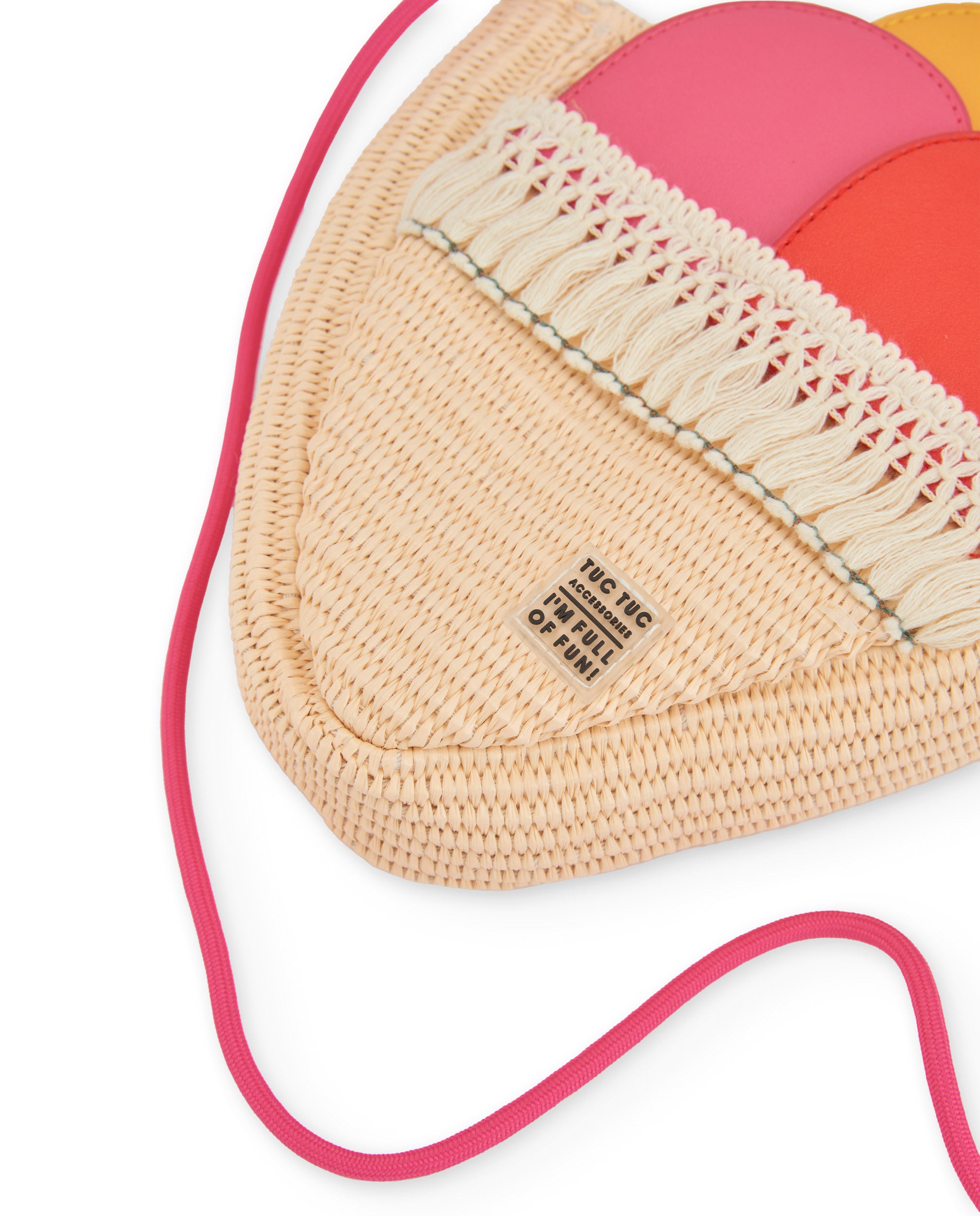 TucTuc Accessori Borsa Cono Gelato Beige U Tessuto
