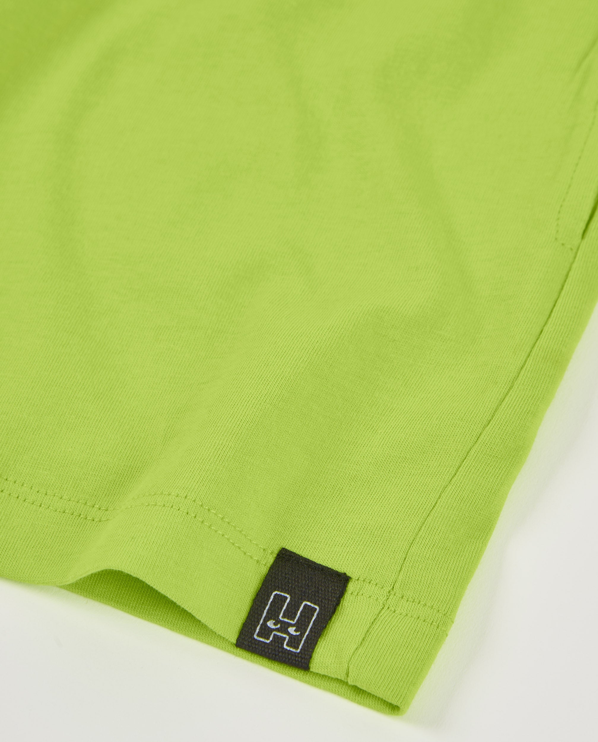 TucTuc Bermuda Pantaloncini Bimbo Verde Lime con Tasche