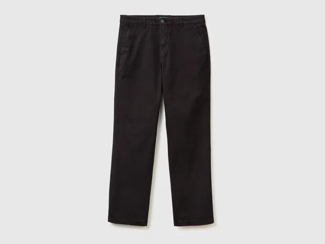 United Colors of Benetton Pantaloni Chino Cotone Straight Fit 48