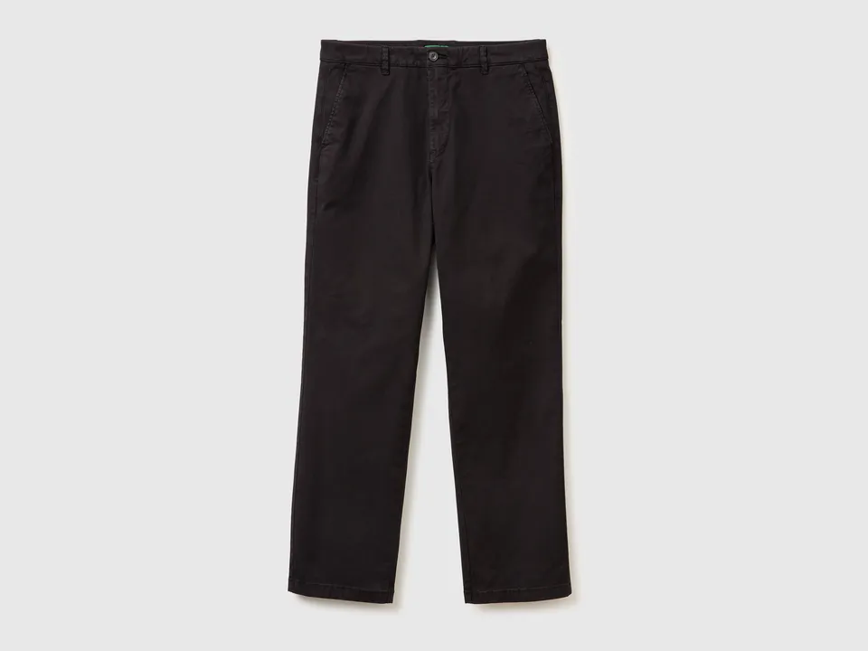 United Colors of Benetton Pantaloni Chino Cotone Straight Fit 48