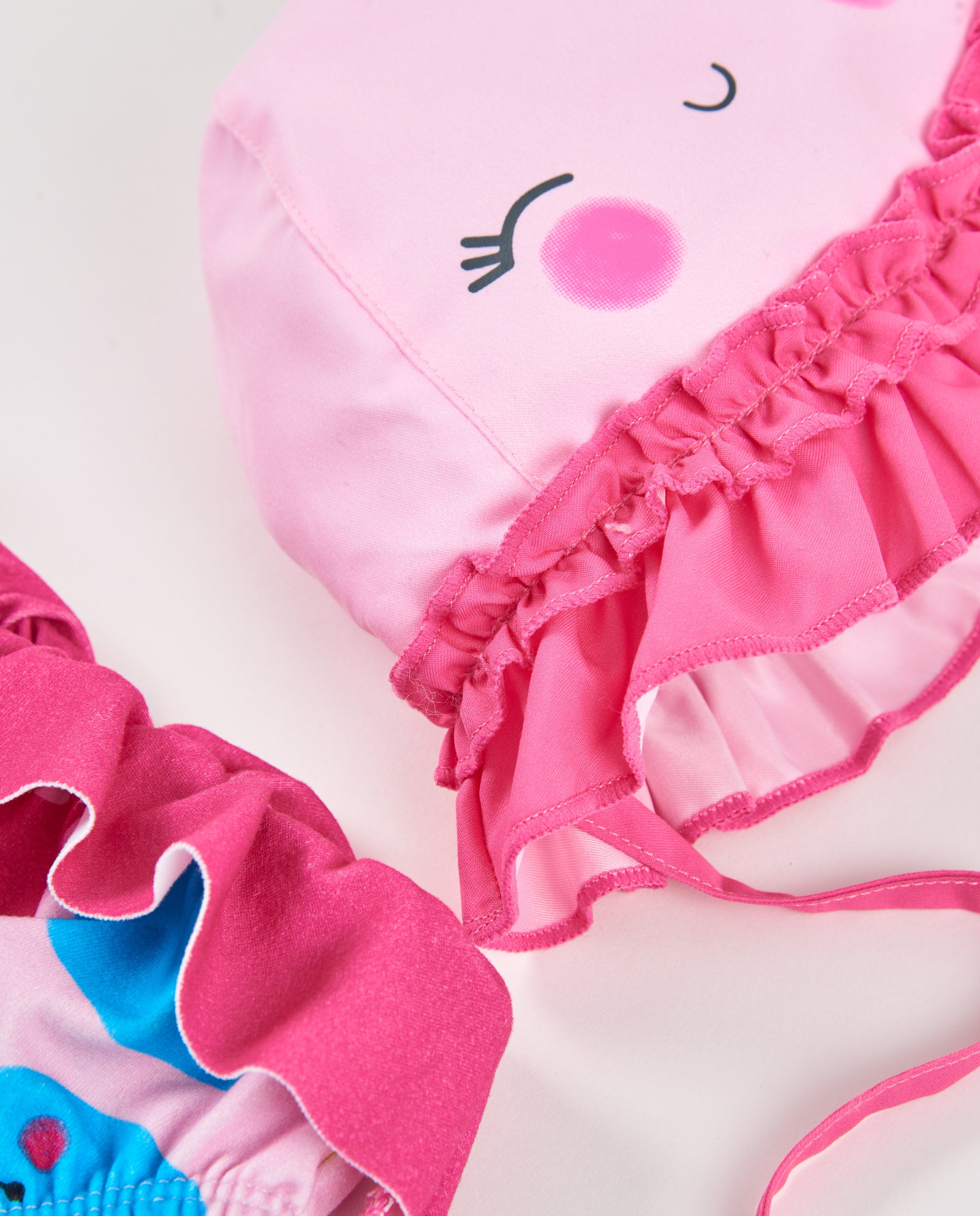 TucTuc Costumi Da Bagno completino neonata rosa UPF 50+