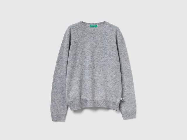 United Colors of Benetton Maglione Lana Viscosa Girocollo XL