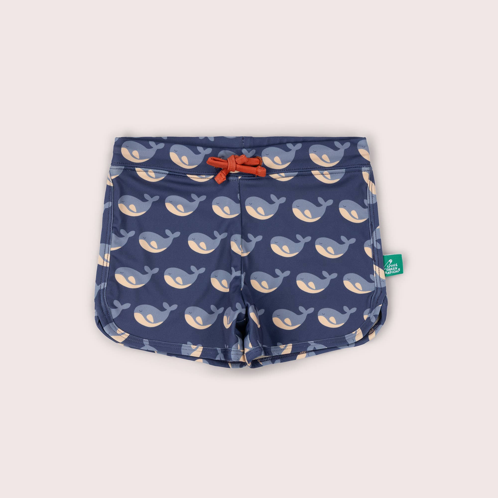 Little Green Radicals Balene Blu pantaloncini mare UPF 50+