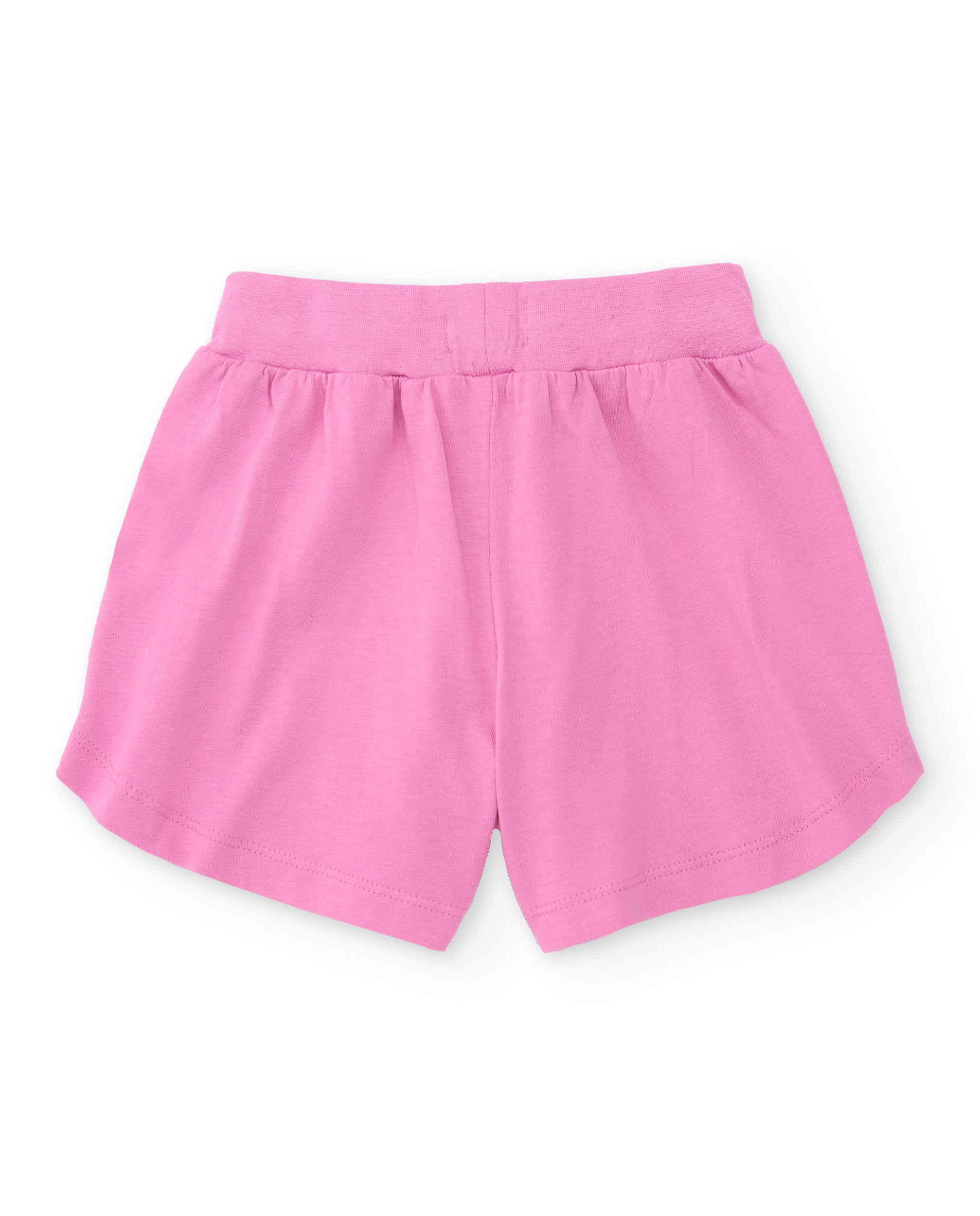 TucTuc Bermuda Shorts Bambina Maglia Rosa con Tasche