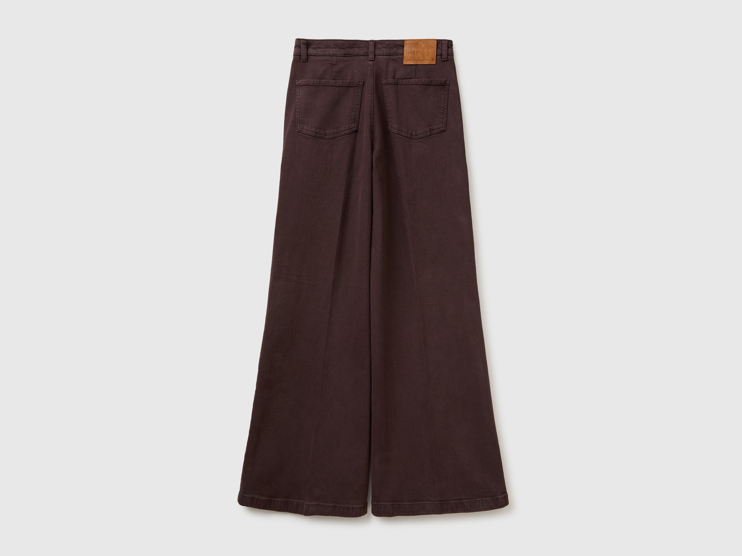 United Colors of Benetton Wide-leg pantaloni cotone 42