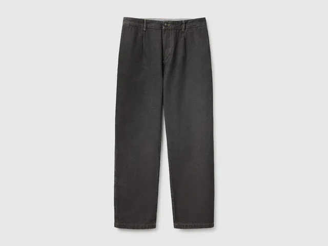 United Colors of Benetton Chino Vintage Cotone Taglia 32