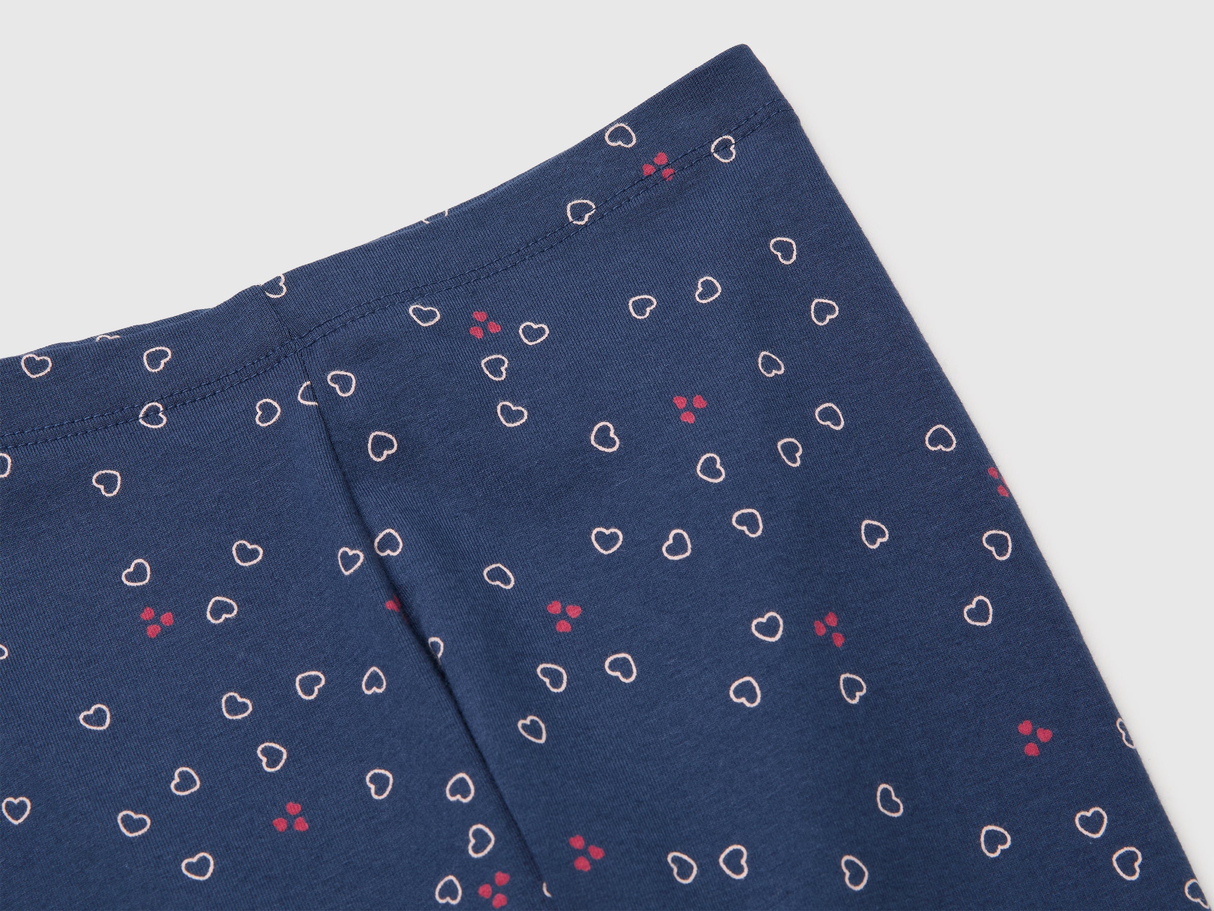 Benetton Trousers leggings fantasia cotone elasticizzato taglia 82