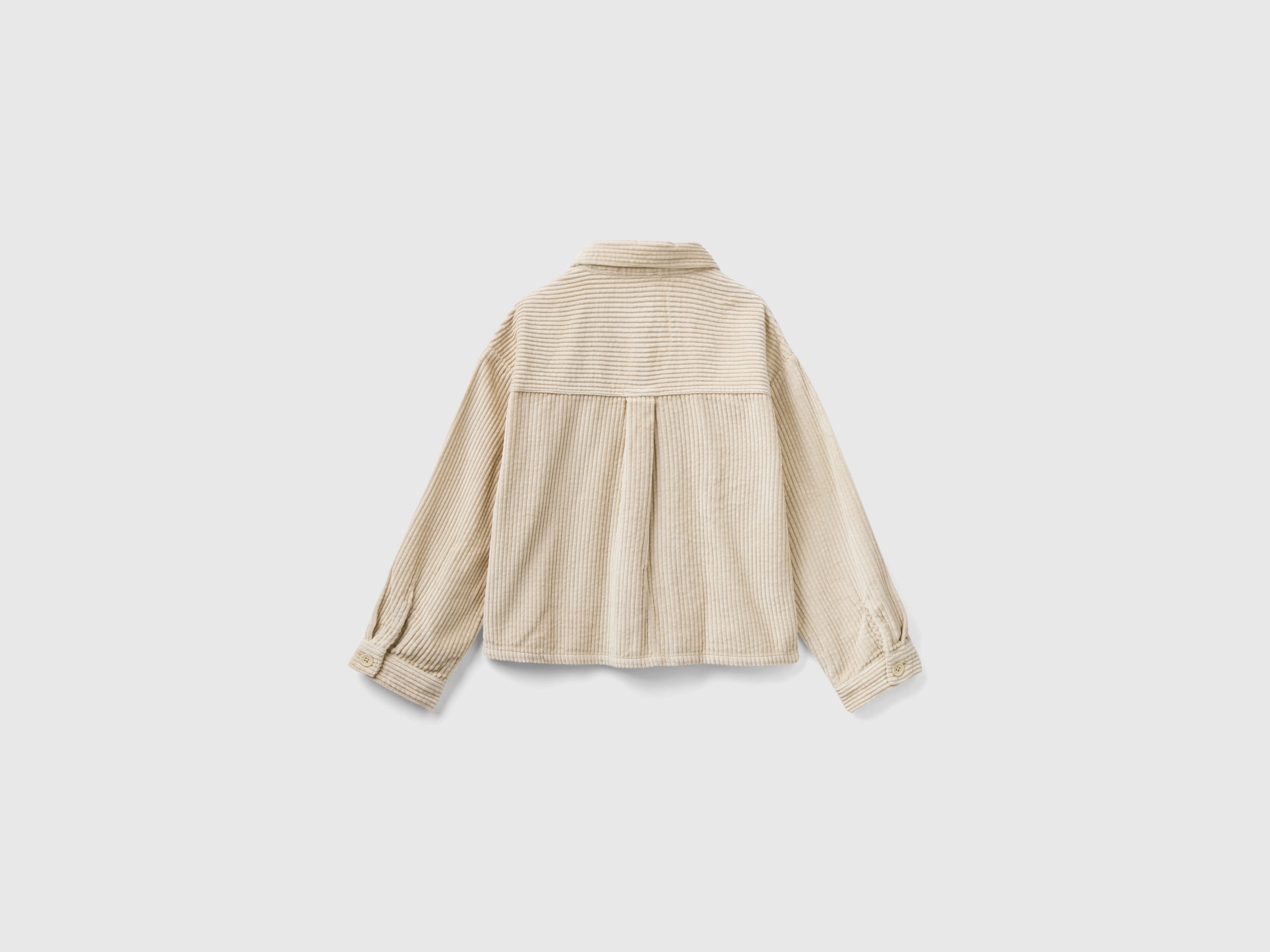 United Colors of Benetton Camicia Oversize Velluto L Cotone