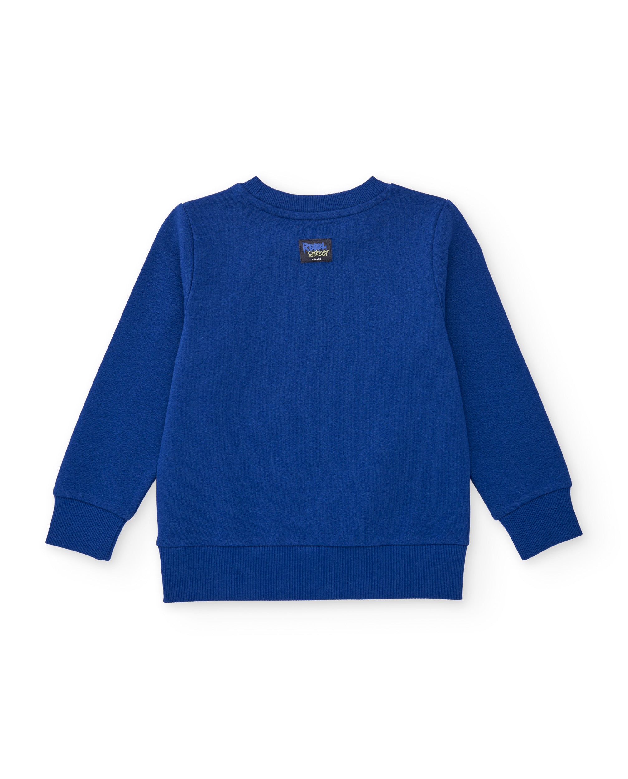 TucTuc Felpe felpa bambino blu girocollo urbano