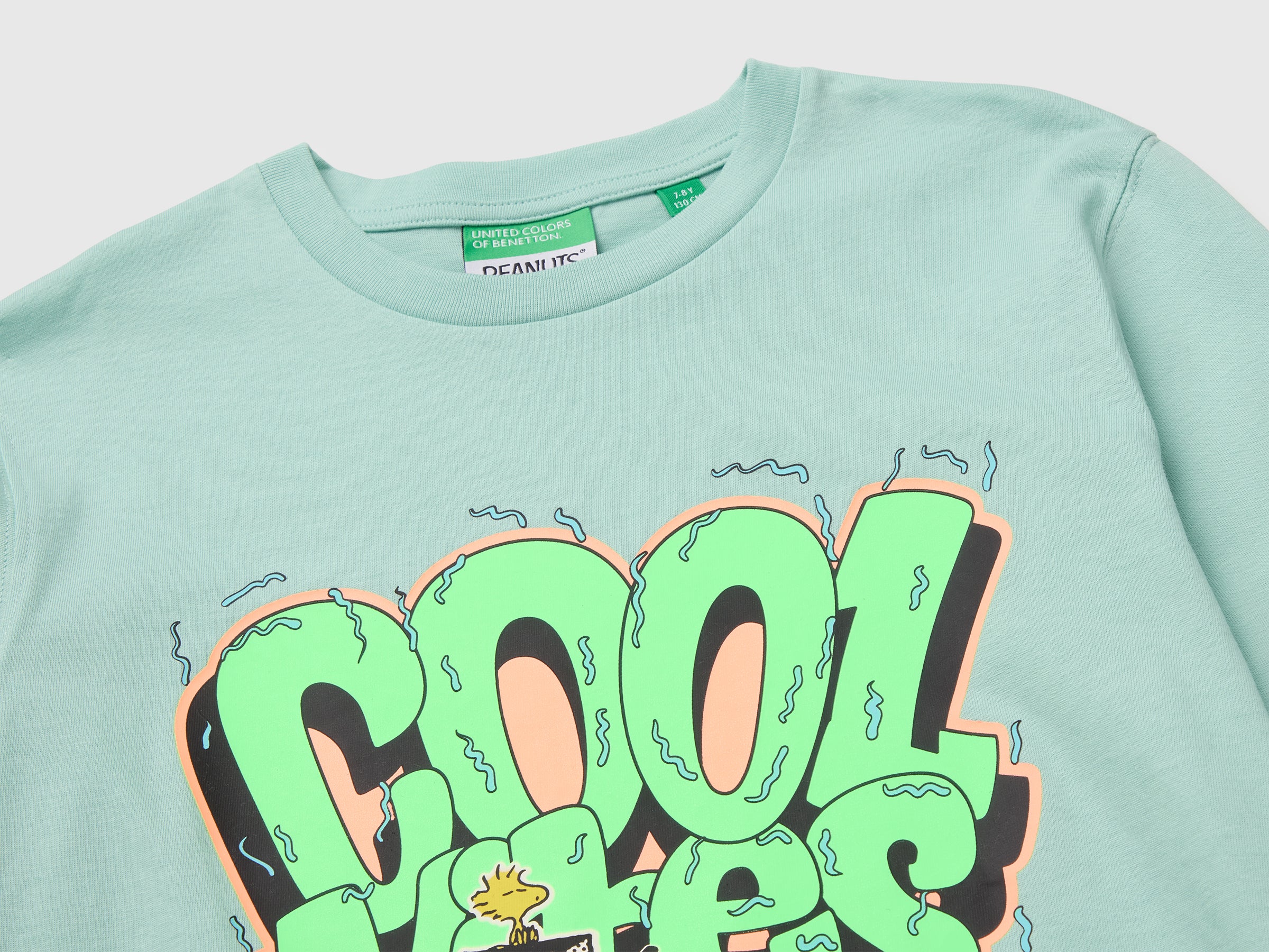 United Colors of Benetton T-Shirts T-shirt Peanuts cotone manica lunga
