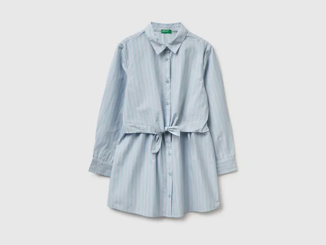 United Colors of Benetton Chemisier righe cotone taglia M