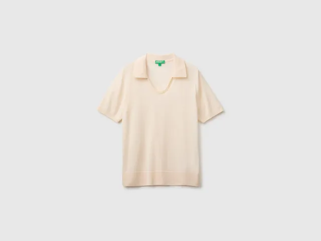 United Colors of Benetton Sweaters Maglione seta manica corta taglia M