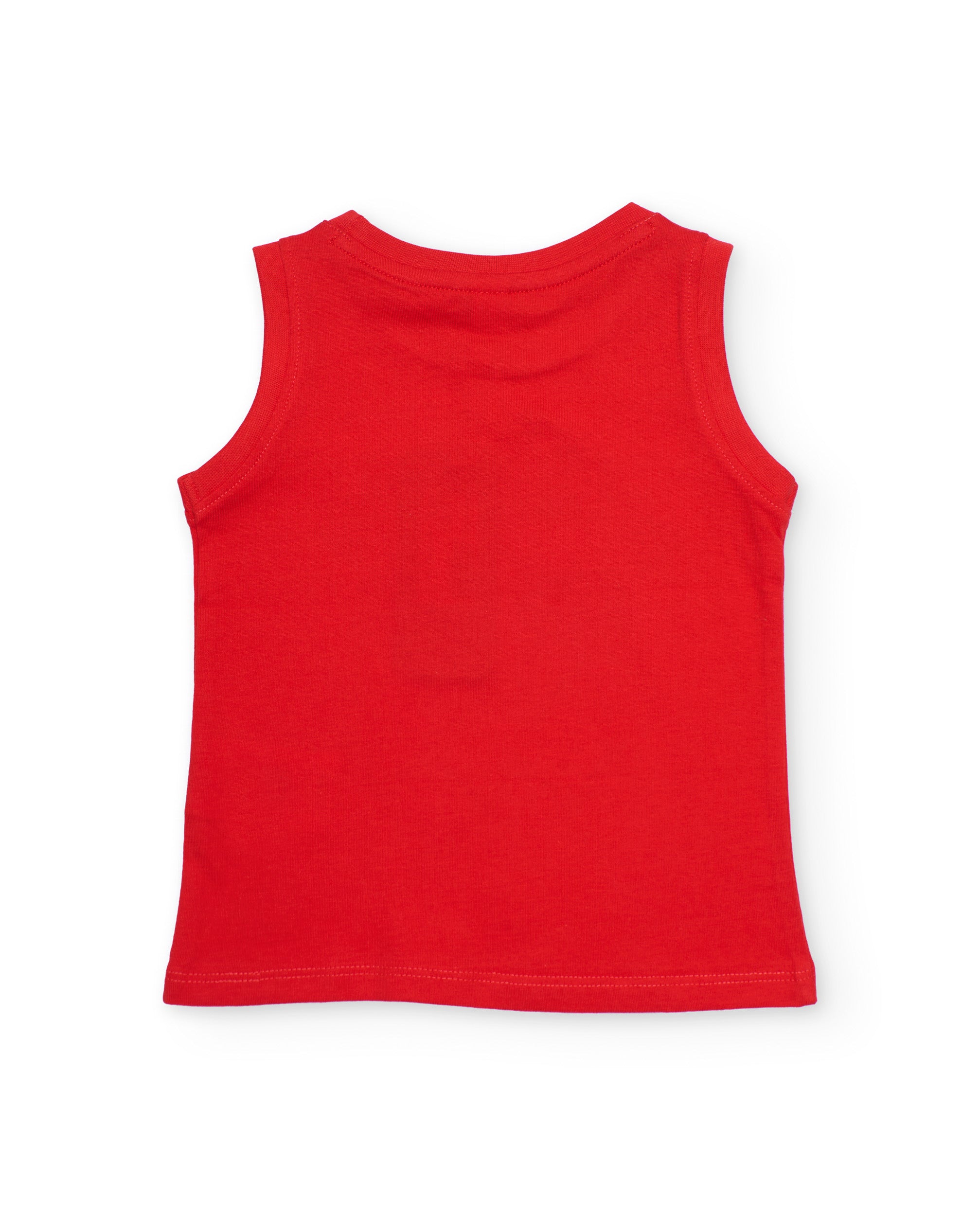 TucTuc Magliette T-shirt bambino ananas rossa cotone