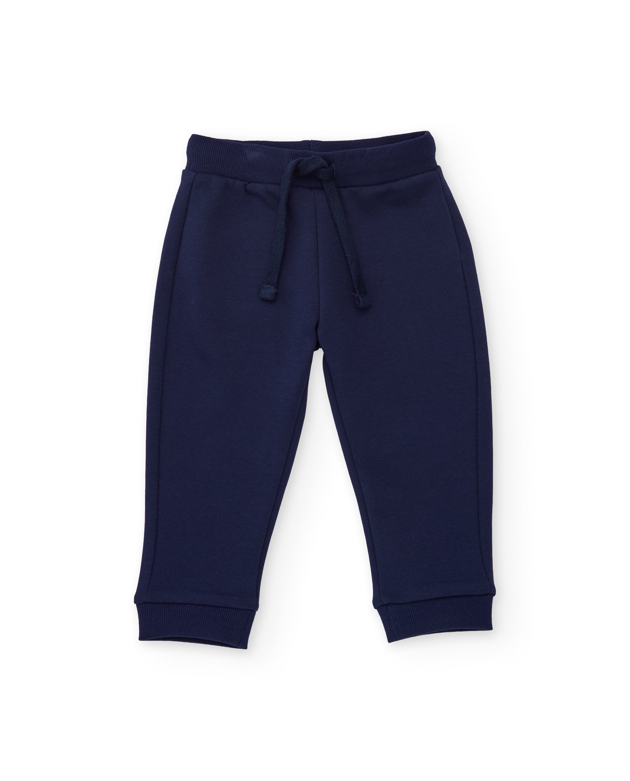 TucTuc Pantaloni felpa bambino blu navy coulisse