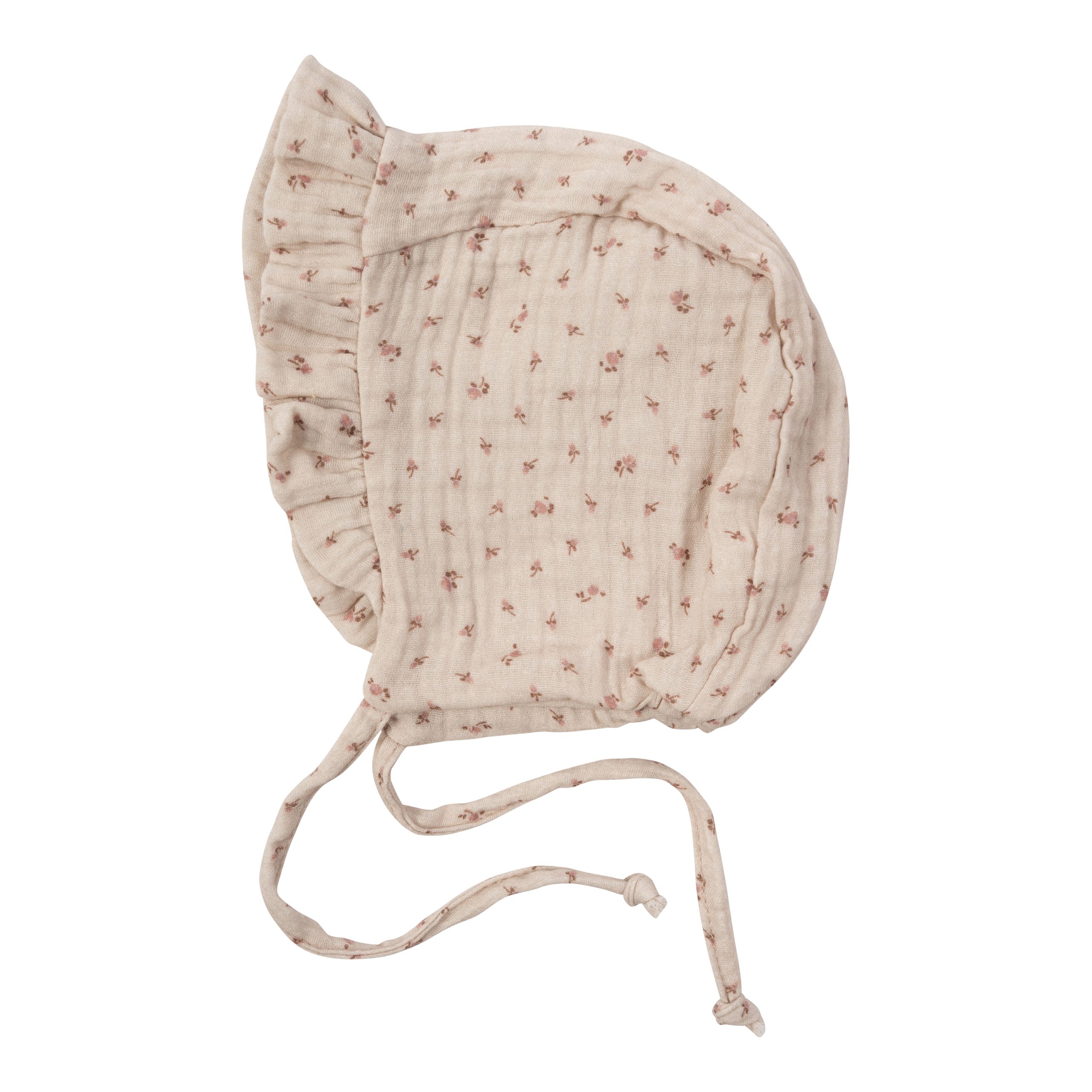 Woolly Organic Muslin Sun Hat cappello sole neonata cotone bio