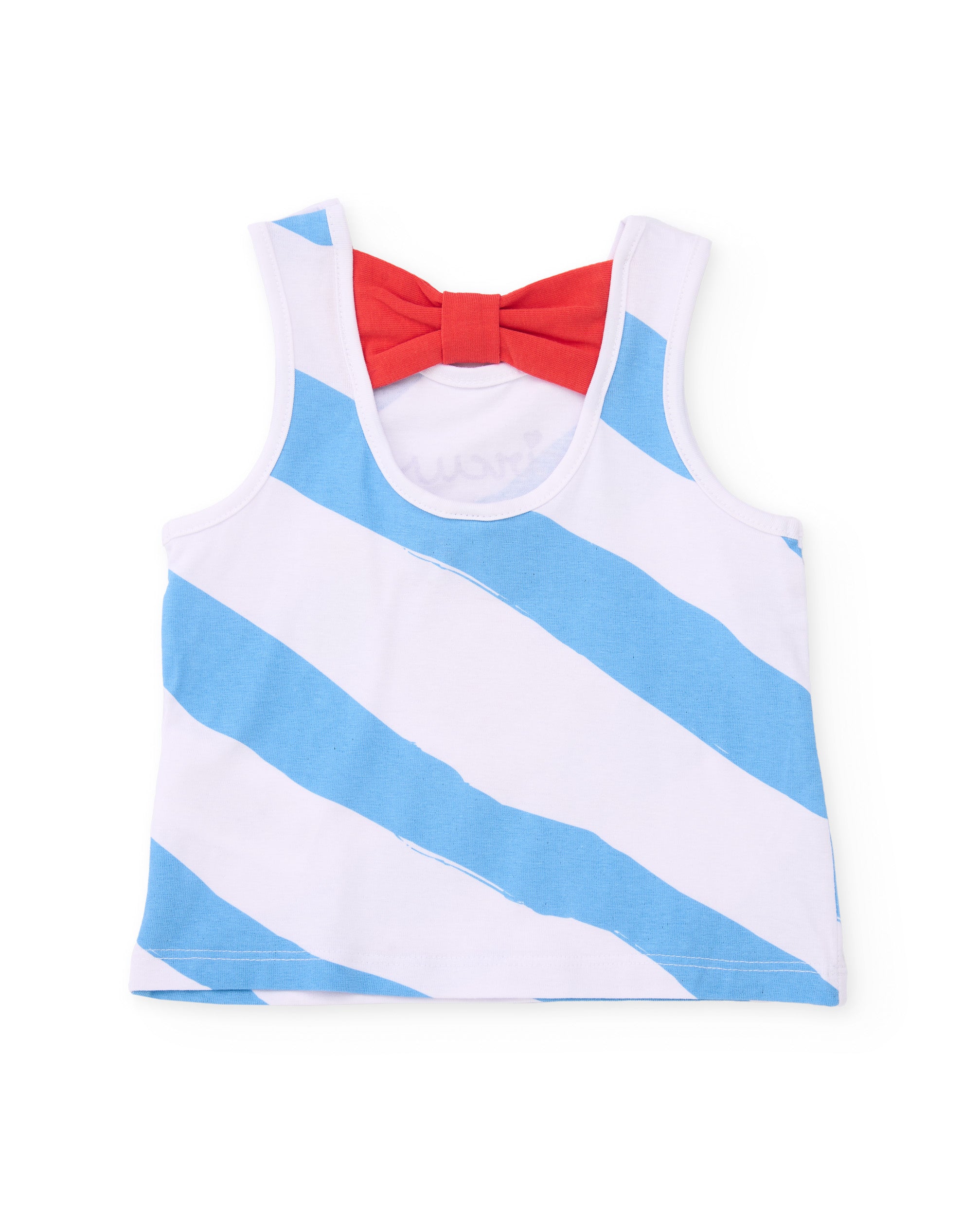 TucTuc Magliette t-shirt bimba blu pesce cuore