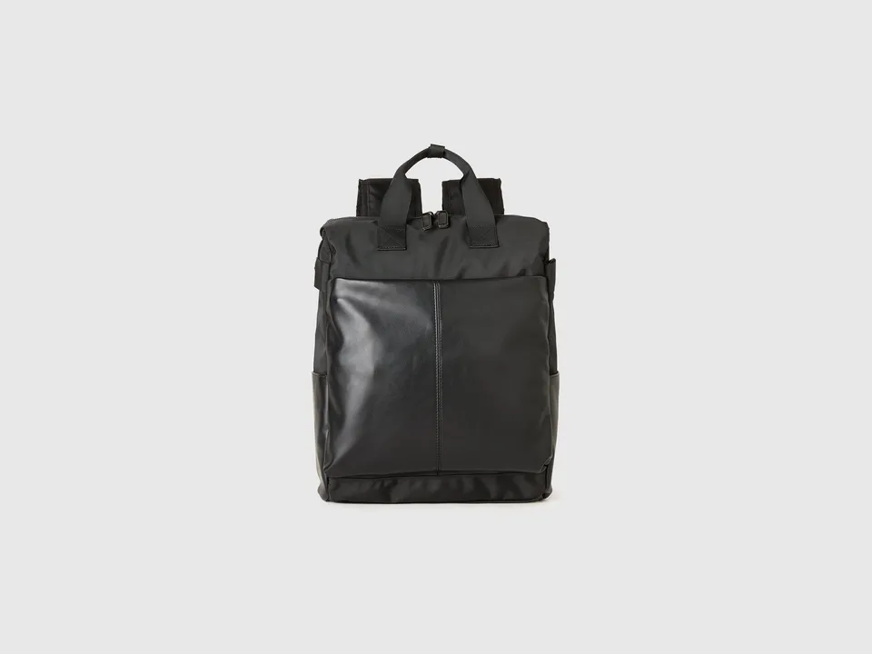 United Colors of Benetton zaino nylon con tasche OS capiente