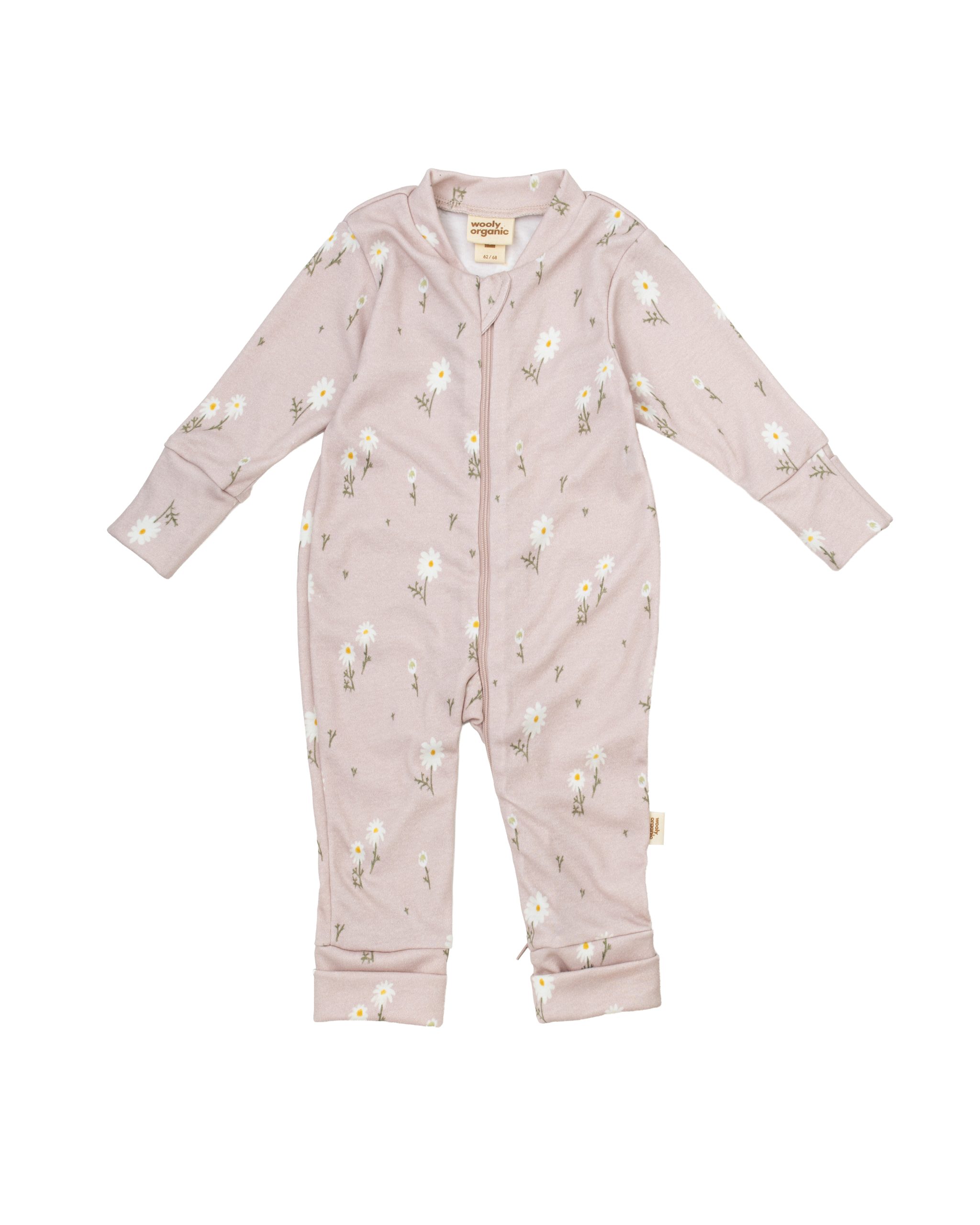 Woolly Organic Sleepsuit Zipper SS27 tutina notte cotone bio