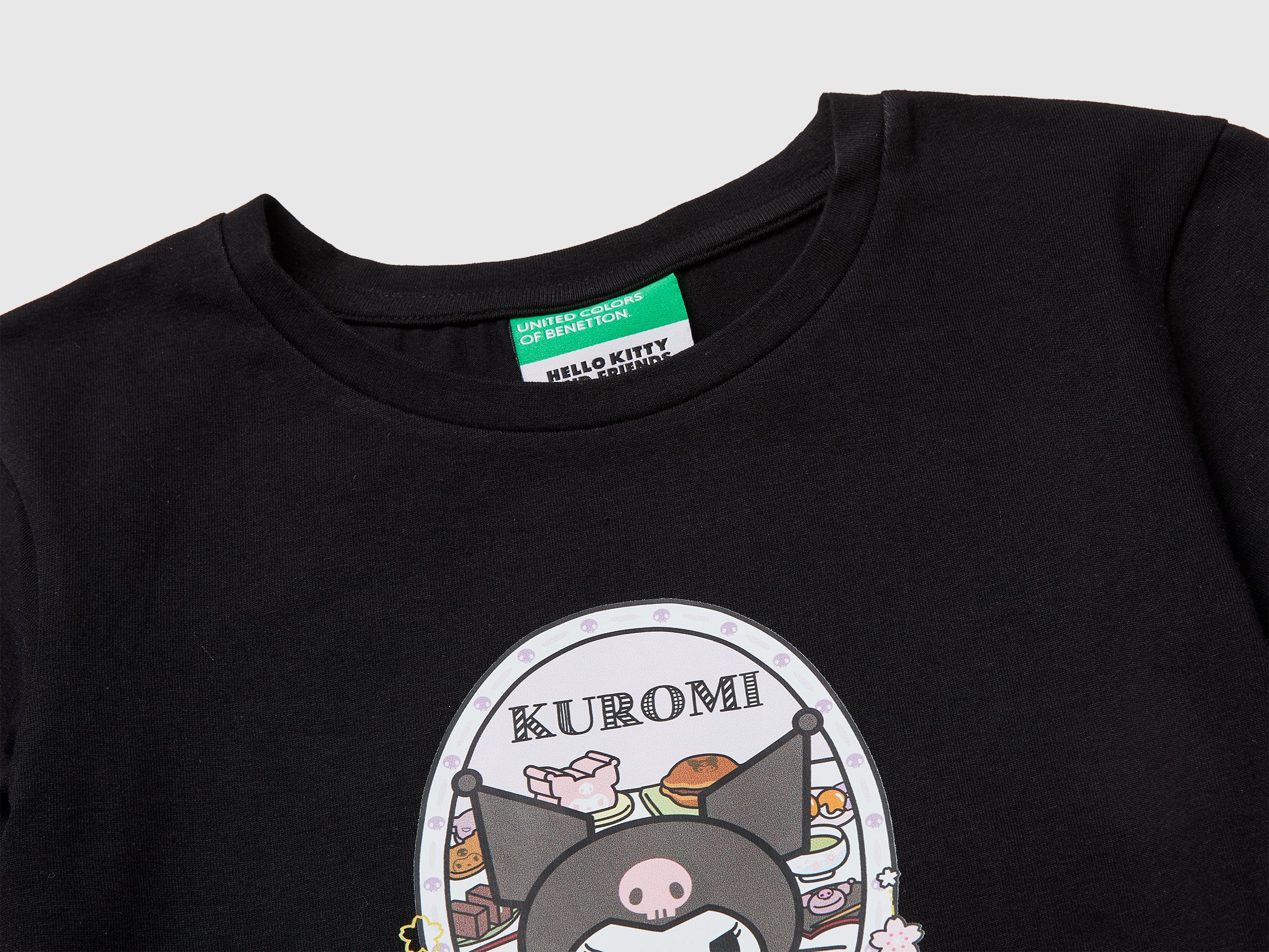 United Colors of Benetton Kuromi Hello Kitty maglietta cotone M stampa