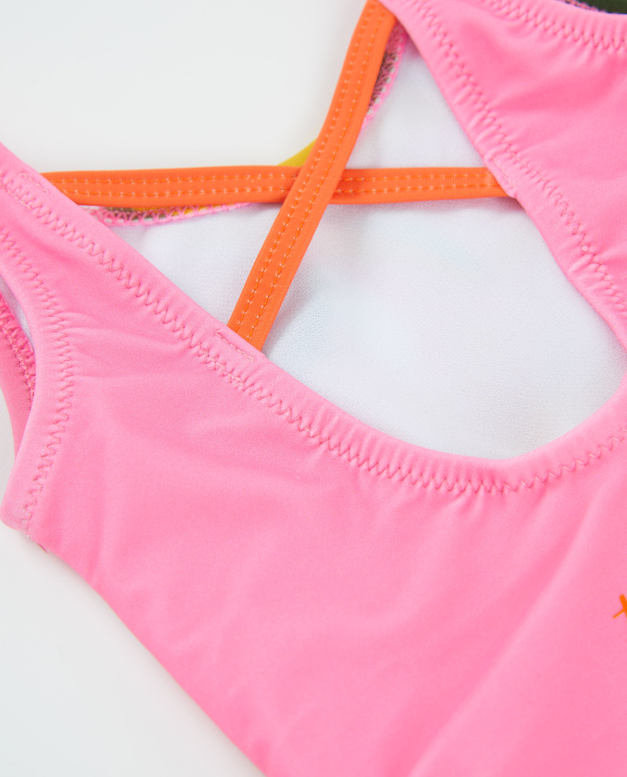 TucTuc Costumi Costume Bambina Rosa con Fiocchi Laterali