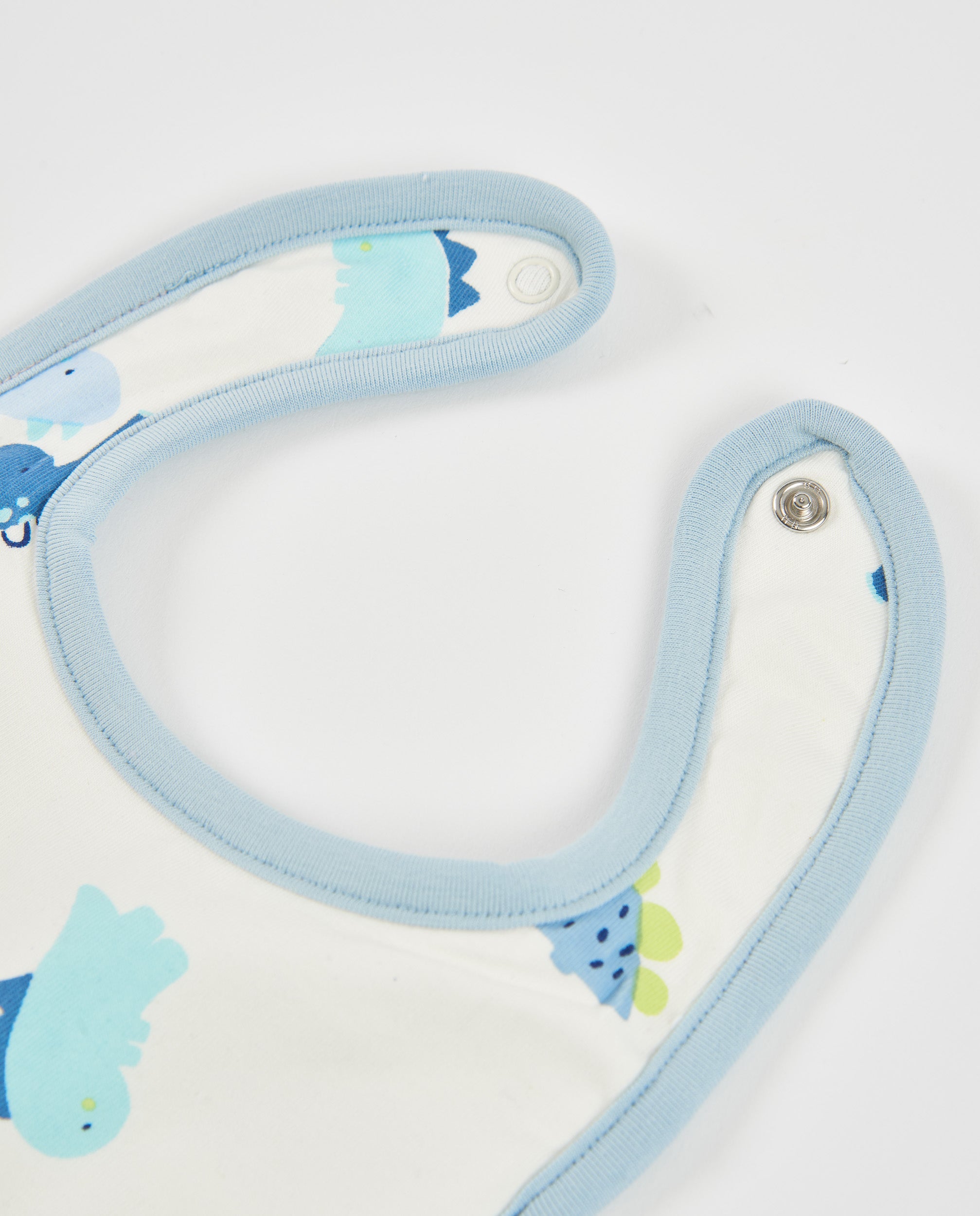 TucTuc Accessori Set 2 Bavaglini Cotone Dinosauro