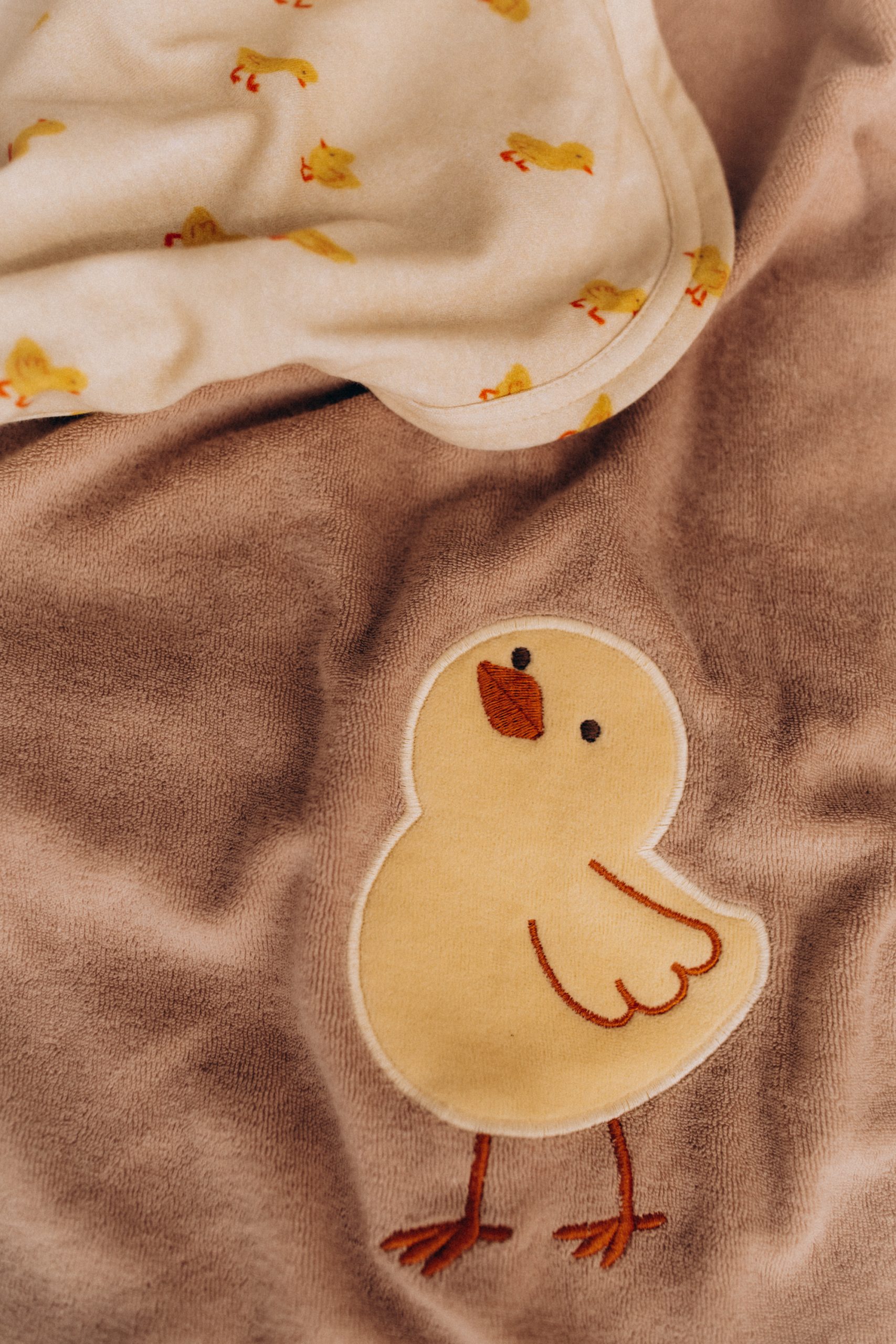 Woolly Organic Baby Blankets coperta ricamata cotone bio 75x85