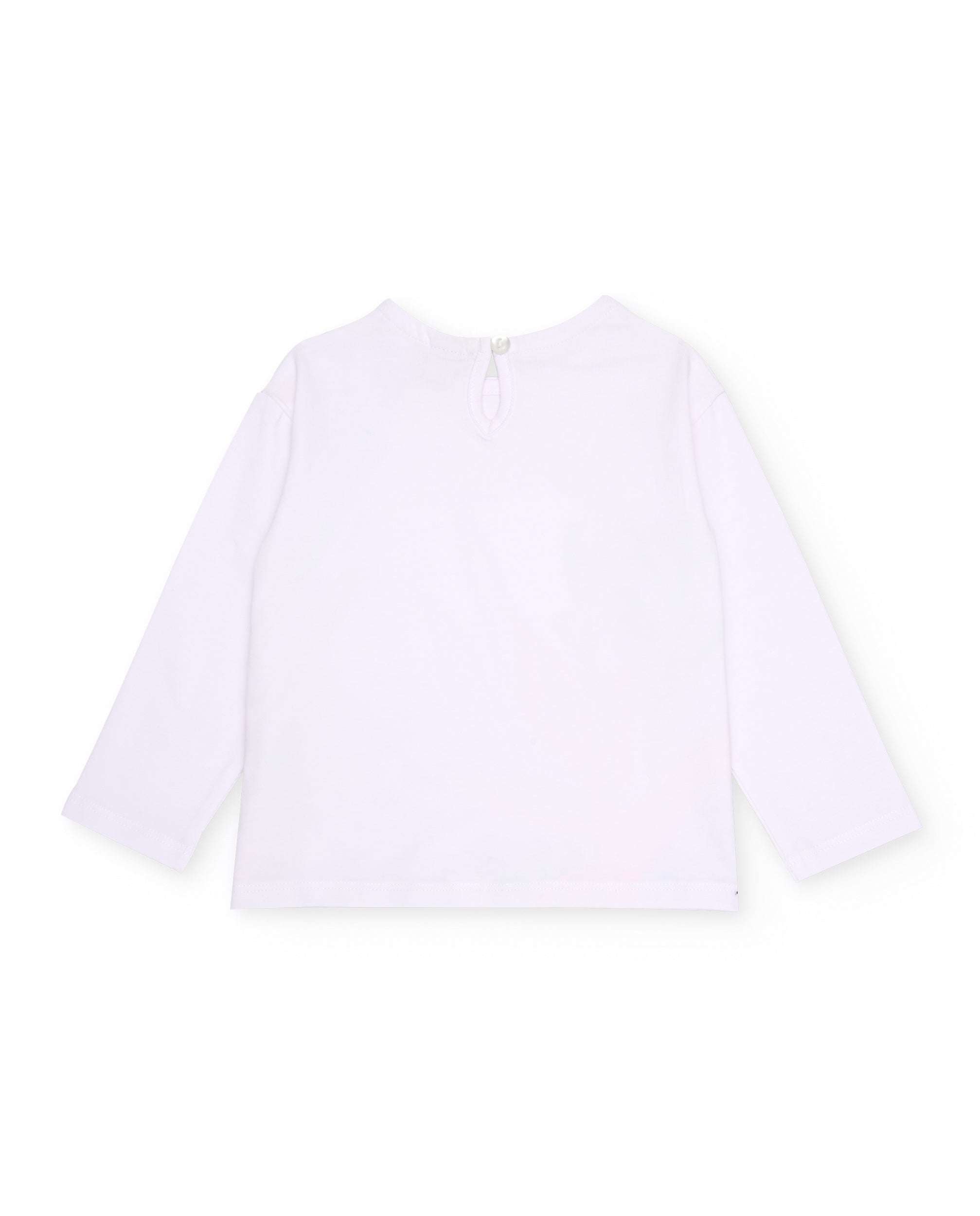 TucTuc Magliette T-shirt bambina maglia bianca stampa marina