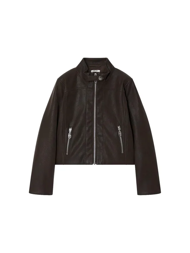 Liu Jo Giacche Giacca Biker Spalmato L zip