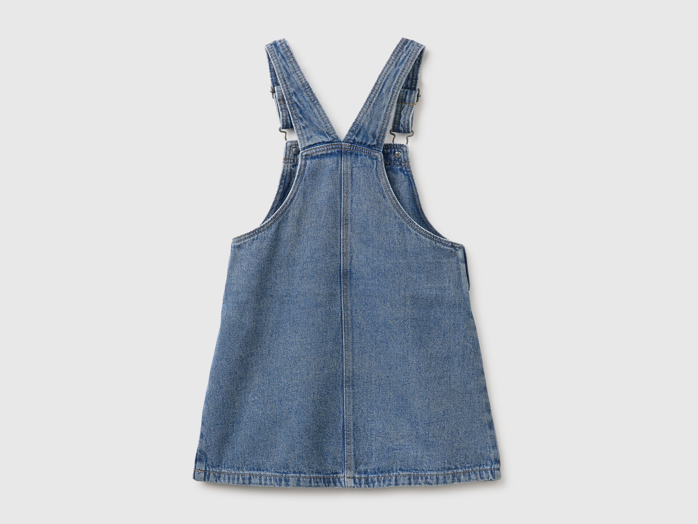 United Colors of Benetton Salopette denim cotone bambina 104