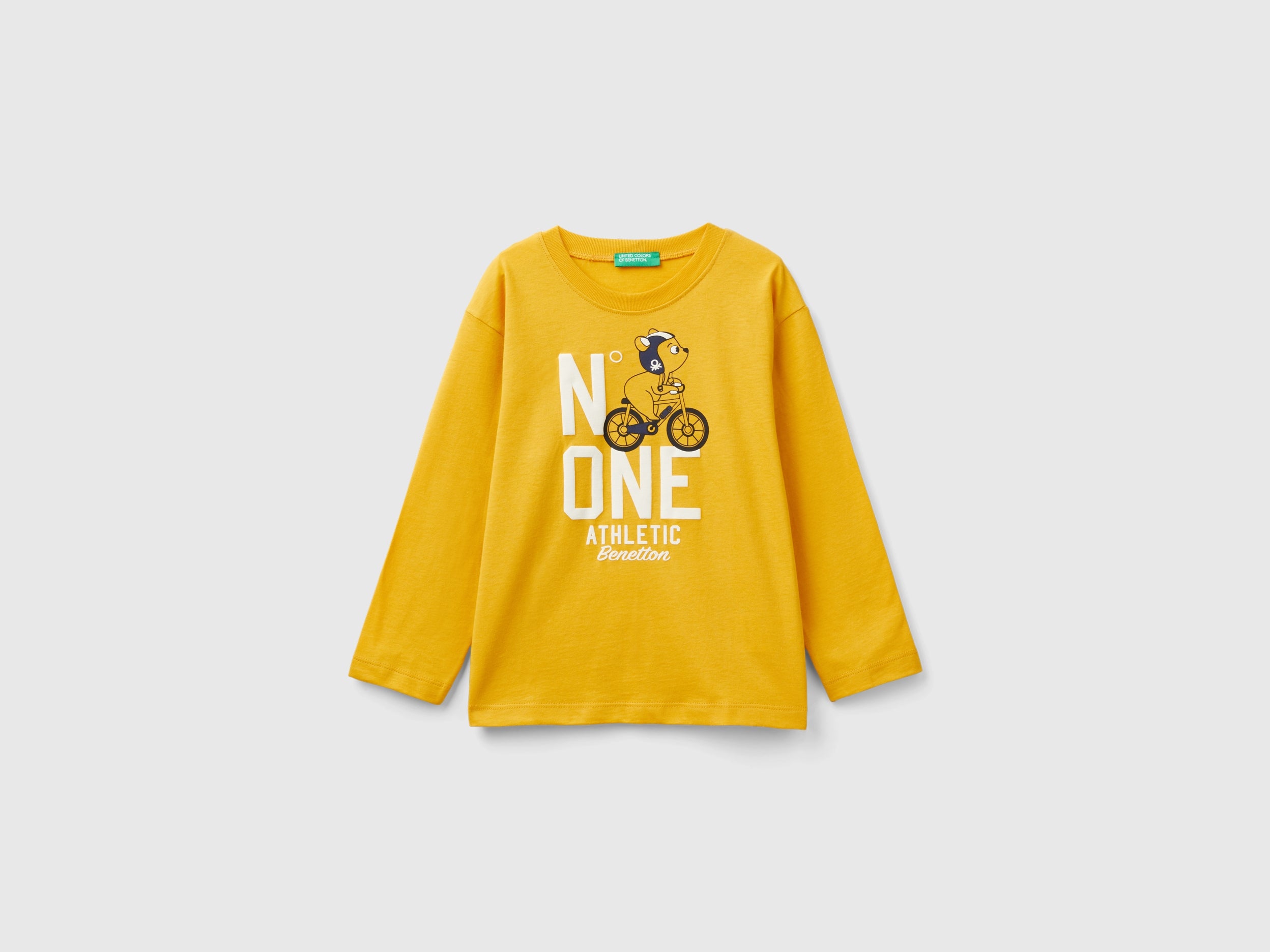 United Colors of Benetton Maglietta Bimbo Cotone Bio Taglia 98
