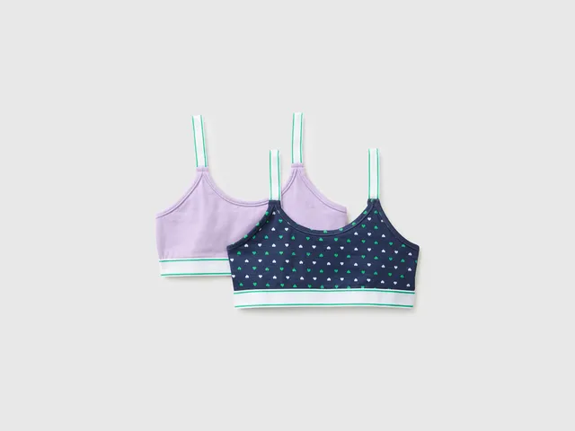 United Colors of Benetton Reggiseno cotone 2 pezzi 7-8 anni