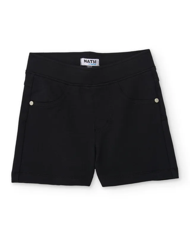 TucTuc Bermuda shorts bambina nero elastico 8 anni