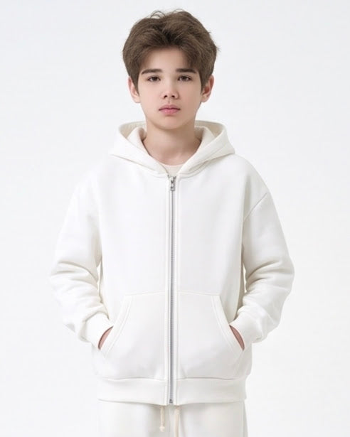 Sottosopra felpa anb2511 zip cappuccio nera 12 anni