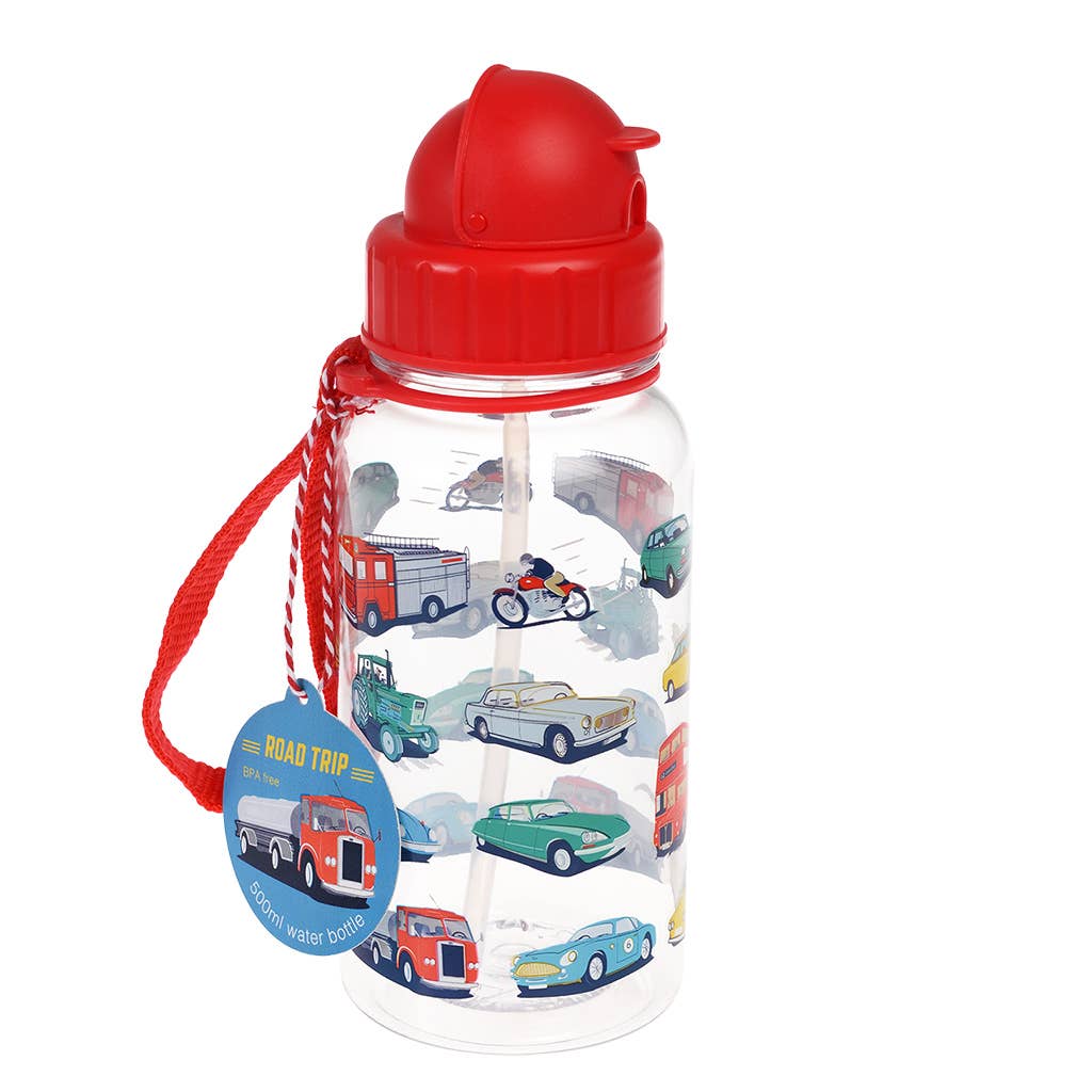Rex London Borraccia Macchine Cannuccia 500 ml Bambini