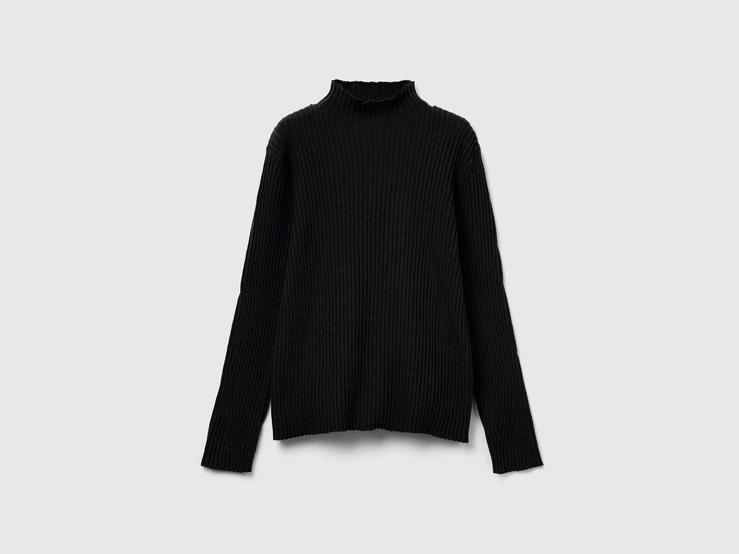 United Colors of Benetton Sweaters maglione dolcevita S misto cotone