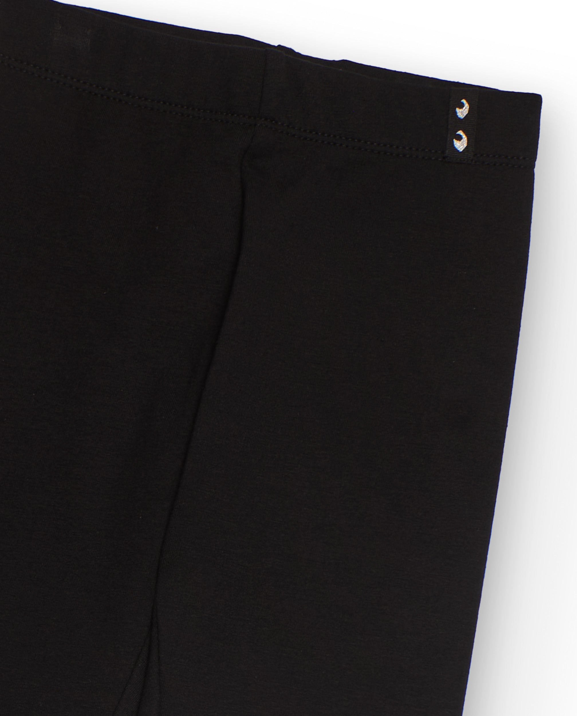 TucTuc Leggings legging bambina nero con borchie elasticizzato