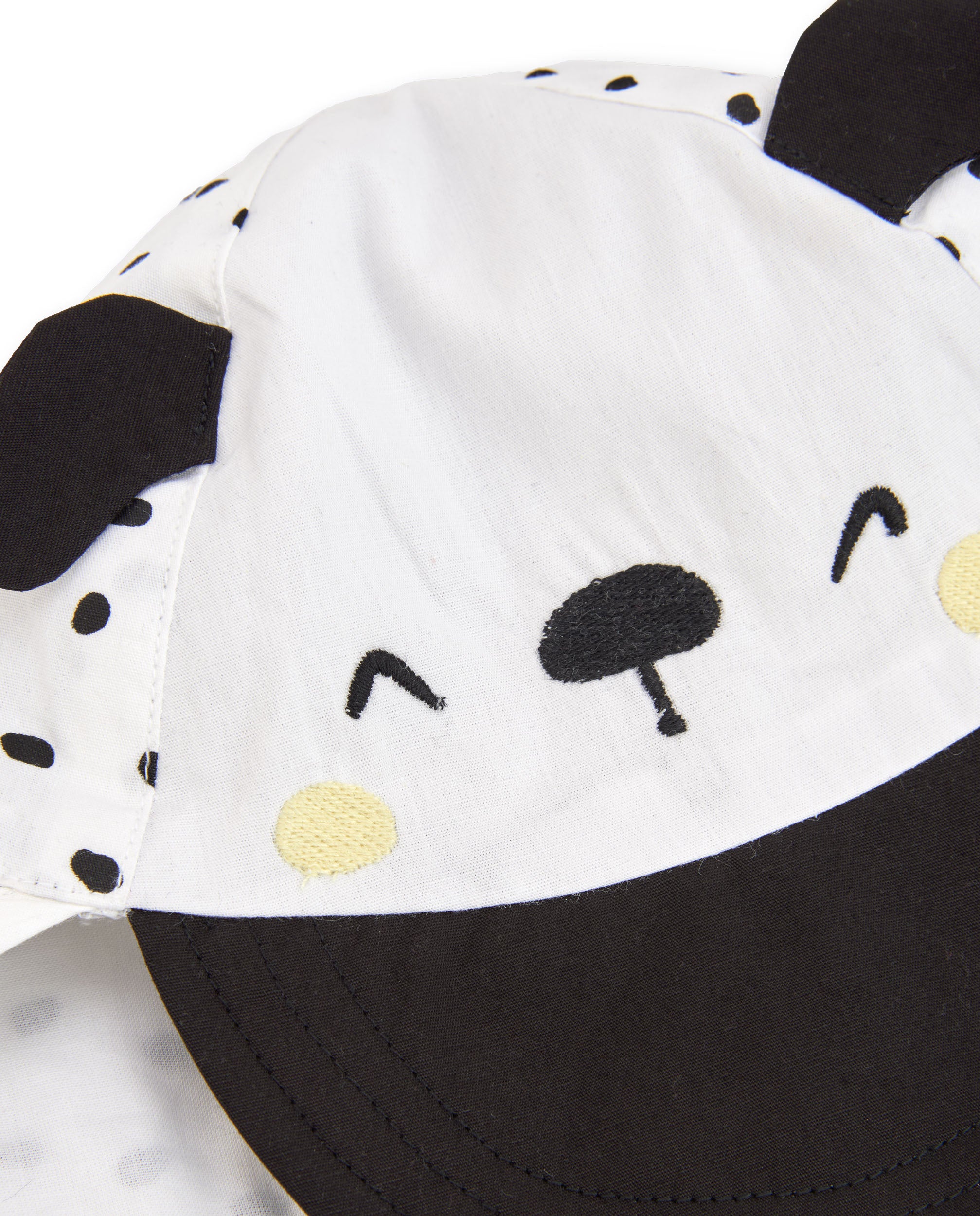 TucTuc Accessori Cappellino Neonato Bianco Visiera