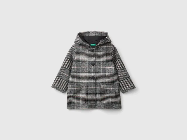United Colors of Benetton giacca tweed lana taglia 90