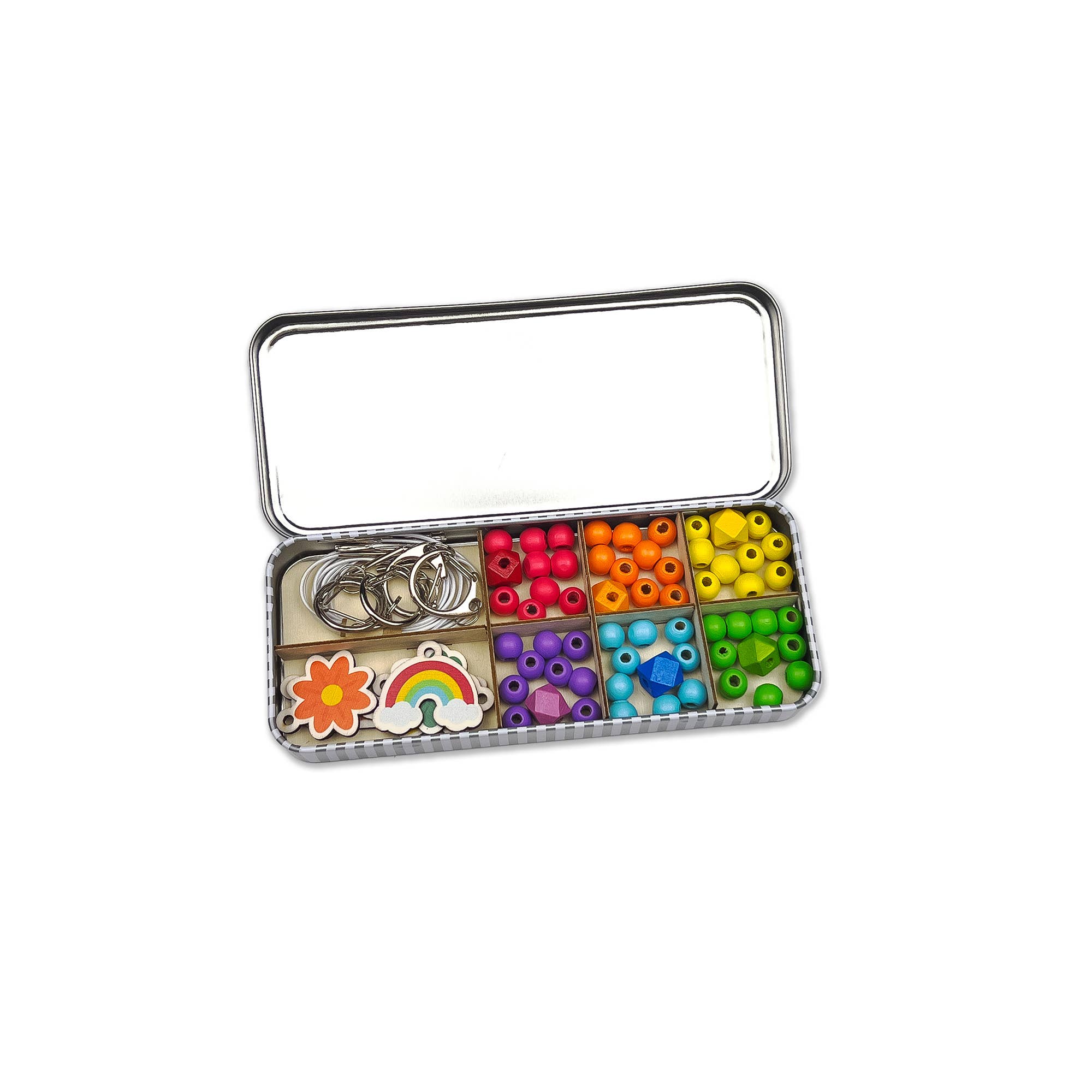 Kocarcia Cotton Twist Lucky Dip kit portachiavi legno 5 pezzi