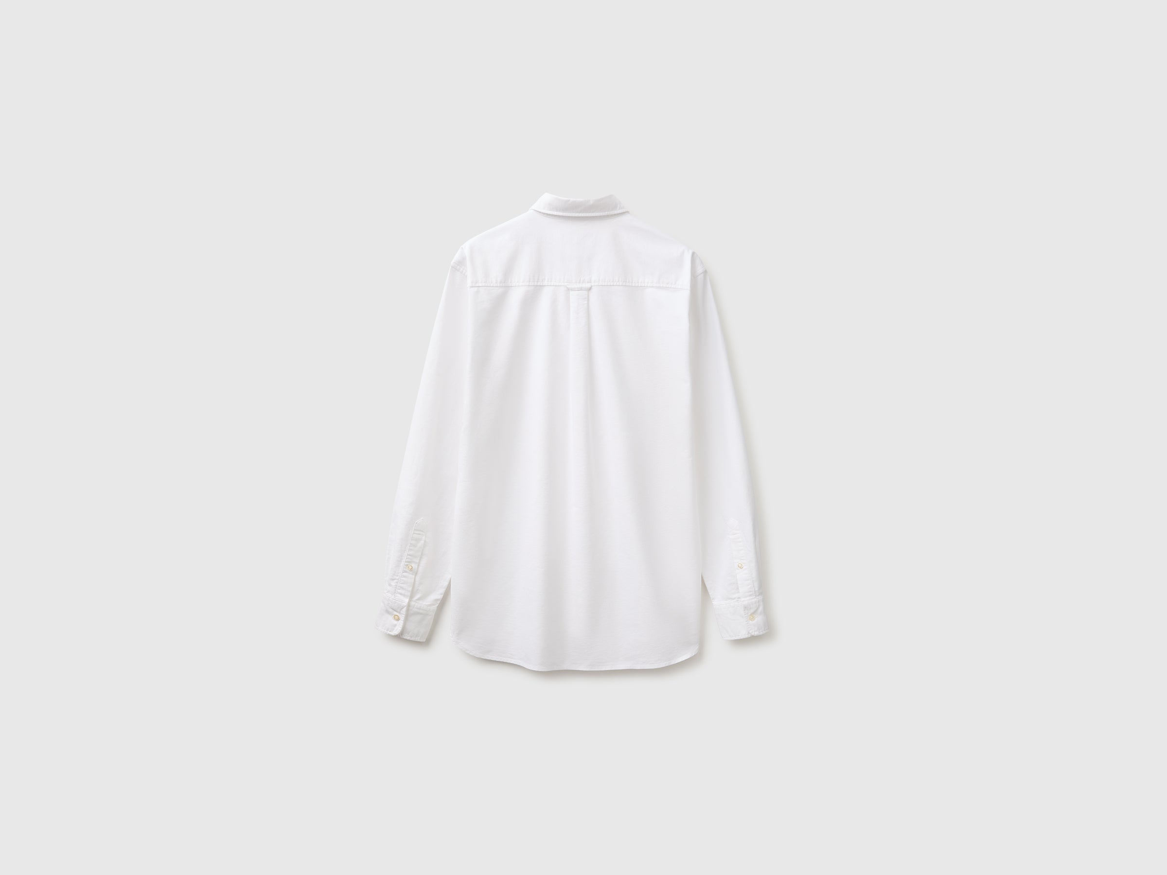 United Colors of Benetton camicia righe cotone shirt bottoni