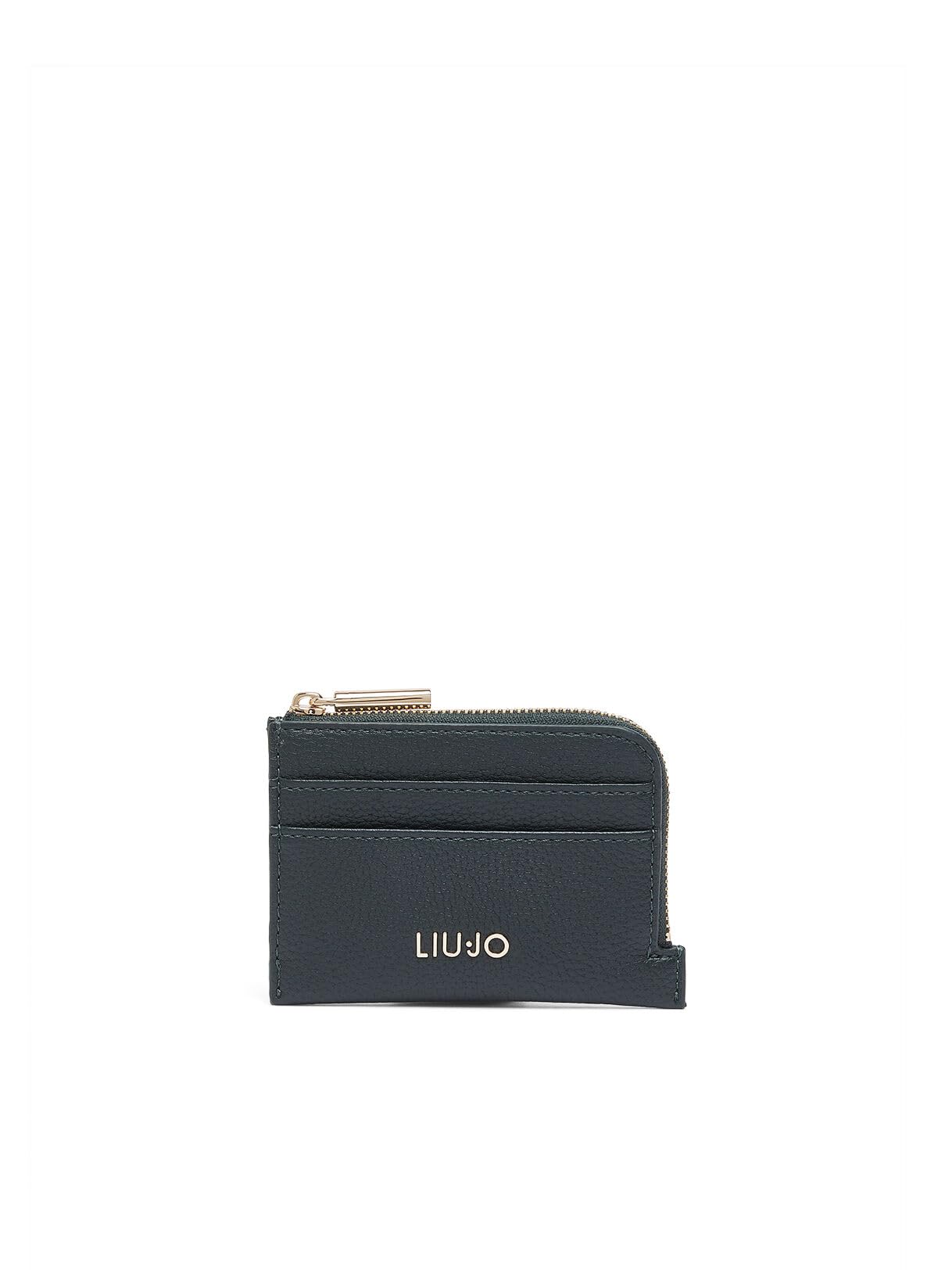 Liu Jo Portafogli Portatessere 22222 Zip T_U_ Nero